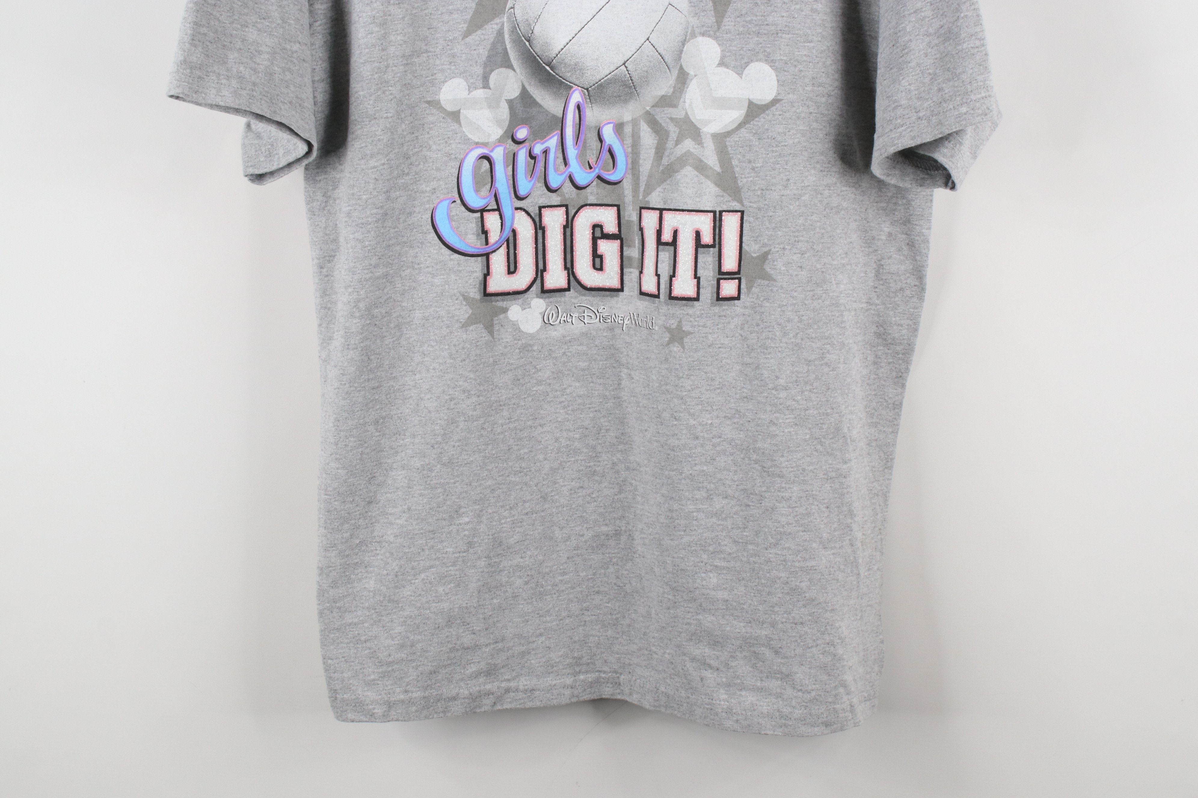 Disney × Vintage Vintage 90s Disney Walt Disney World Volleyball T-Shirt Size M / US 6-8 / IT 42-44 - 3 Thumbnail