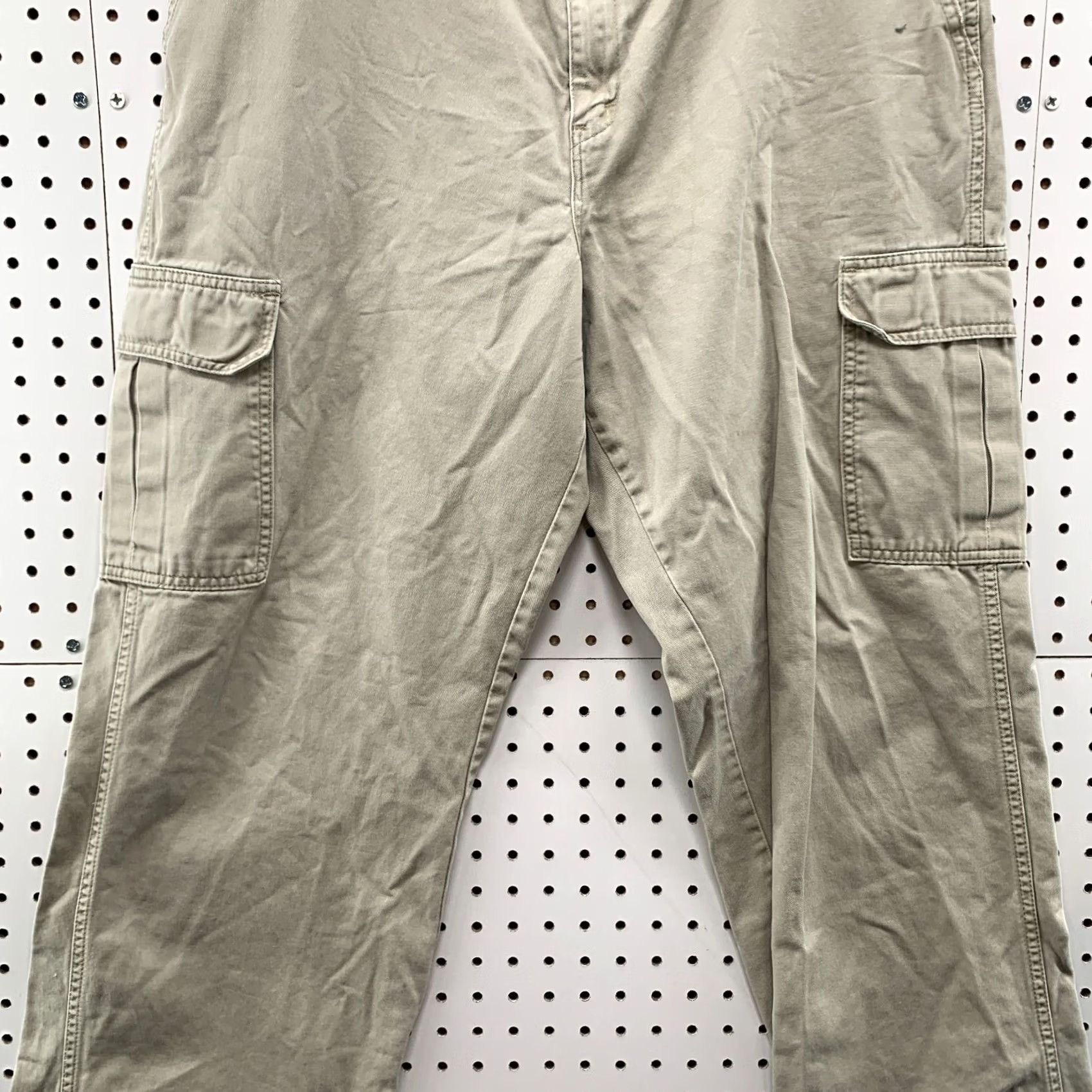 Dickies Vintage Dixie’s Pants Cargo Relaxed Beige Skateboard Size Fits 35x30 Mens Size US 35 - 7 Thumbnail