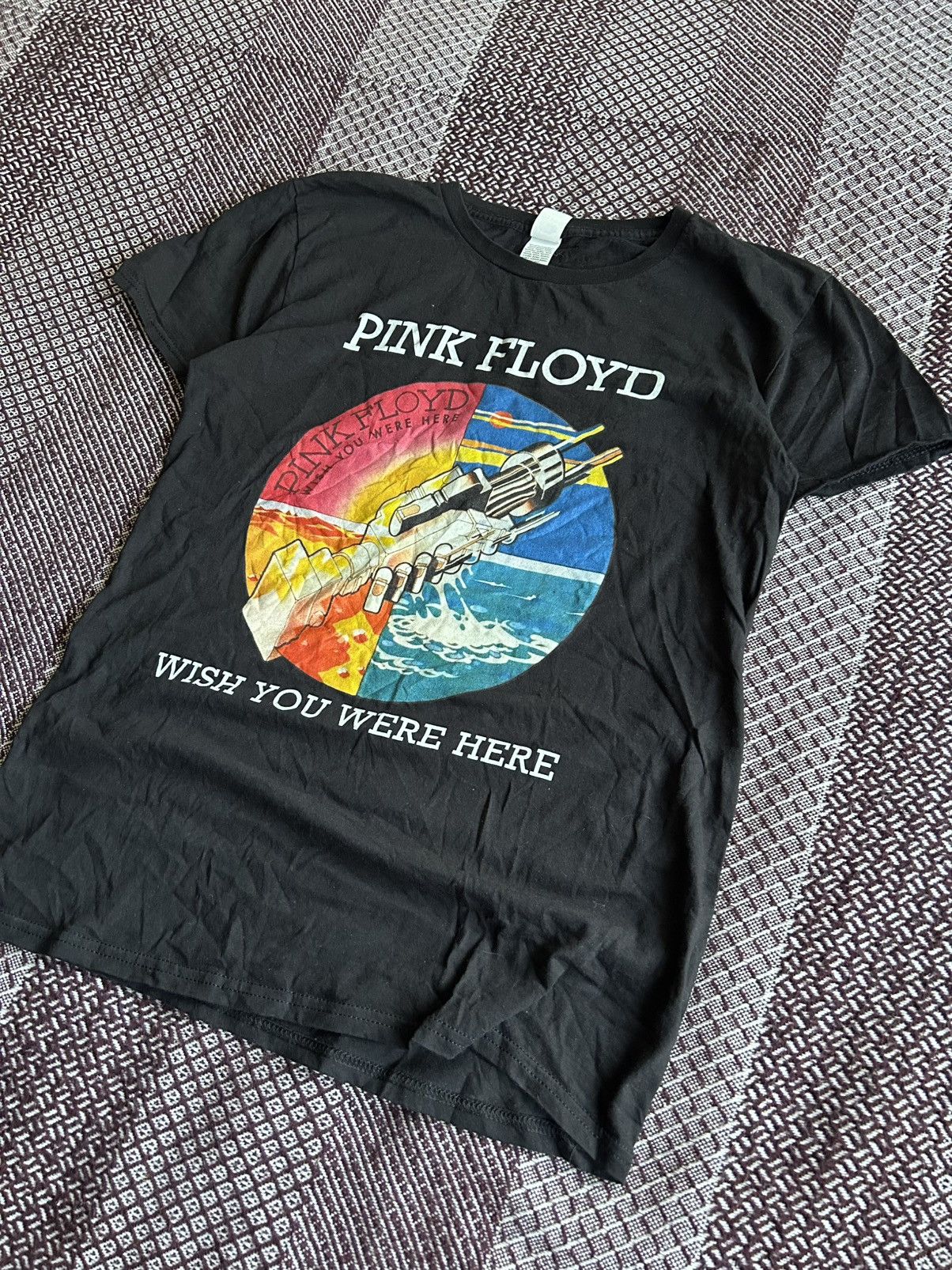 Pink Floyd Vintage Pink Floyd T-shirt Big Logo Streetwear Style Size M Size M / US 6-8 / IT 42-44 - 2 Thumbnail
