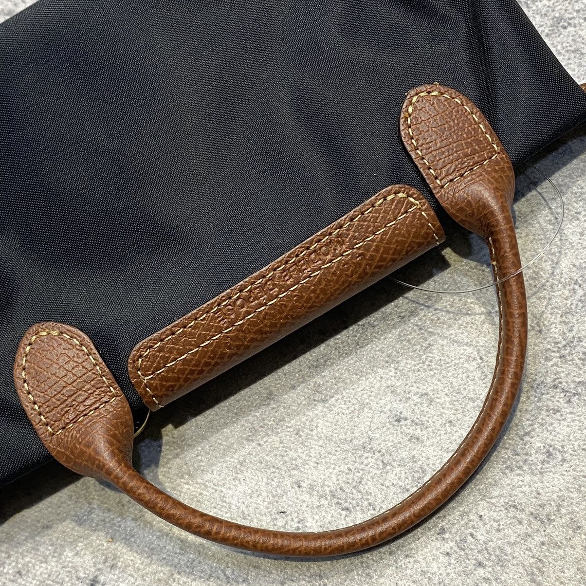 Longchamp LONGCHAMP Le Pliage Pouch Bag Brown Size ONE SIZE - 3 Thumbnail