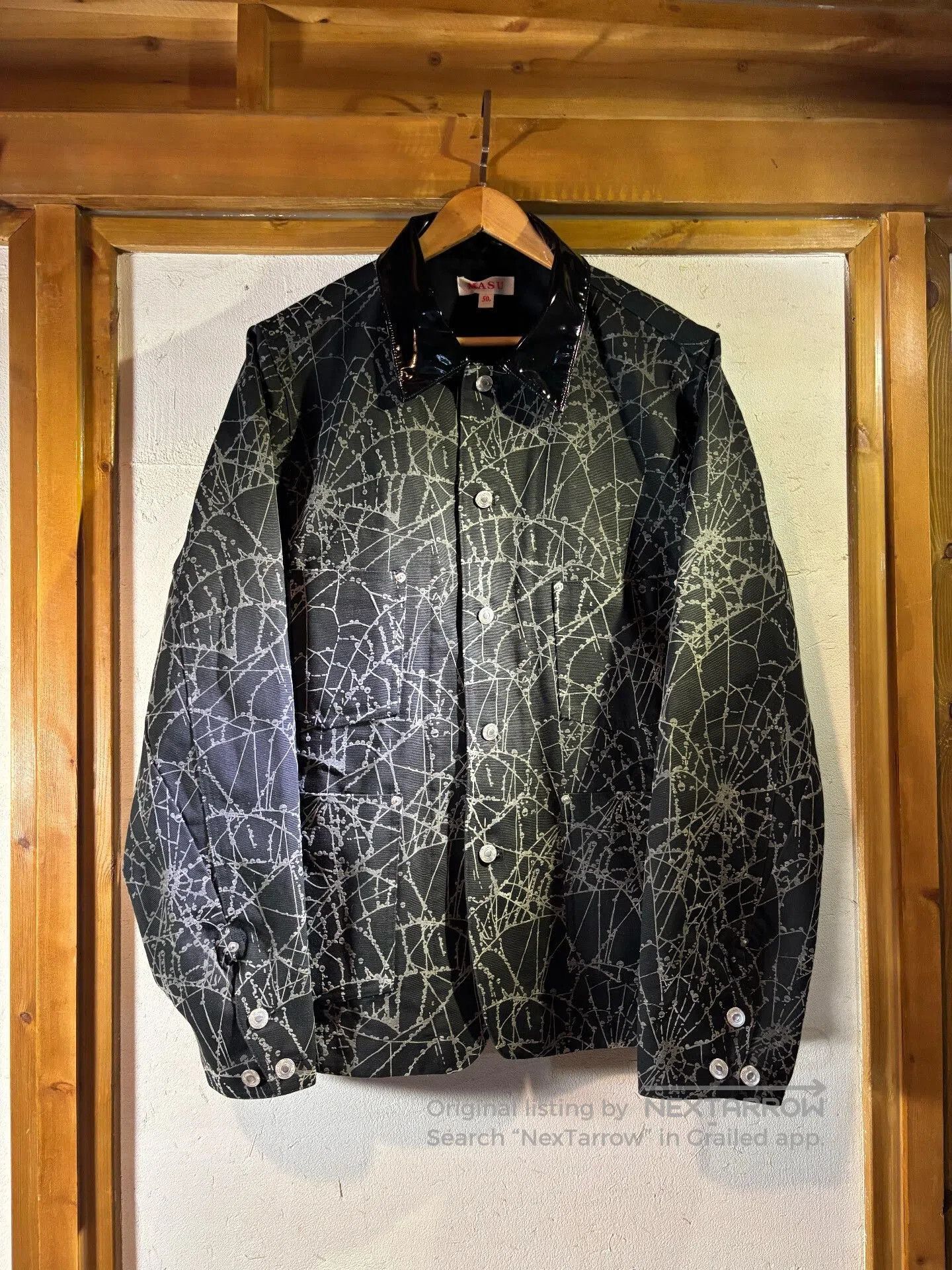 Masatomo Masu Flocking Workwear Jacket. Size US M / EU 48-50 / 2 - 1 Thumbnail