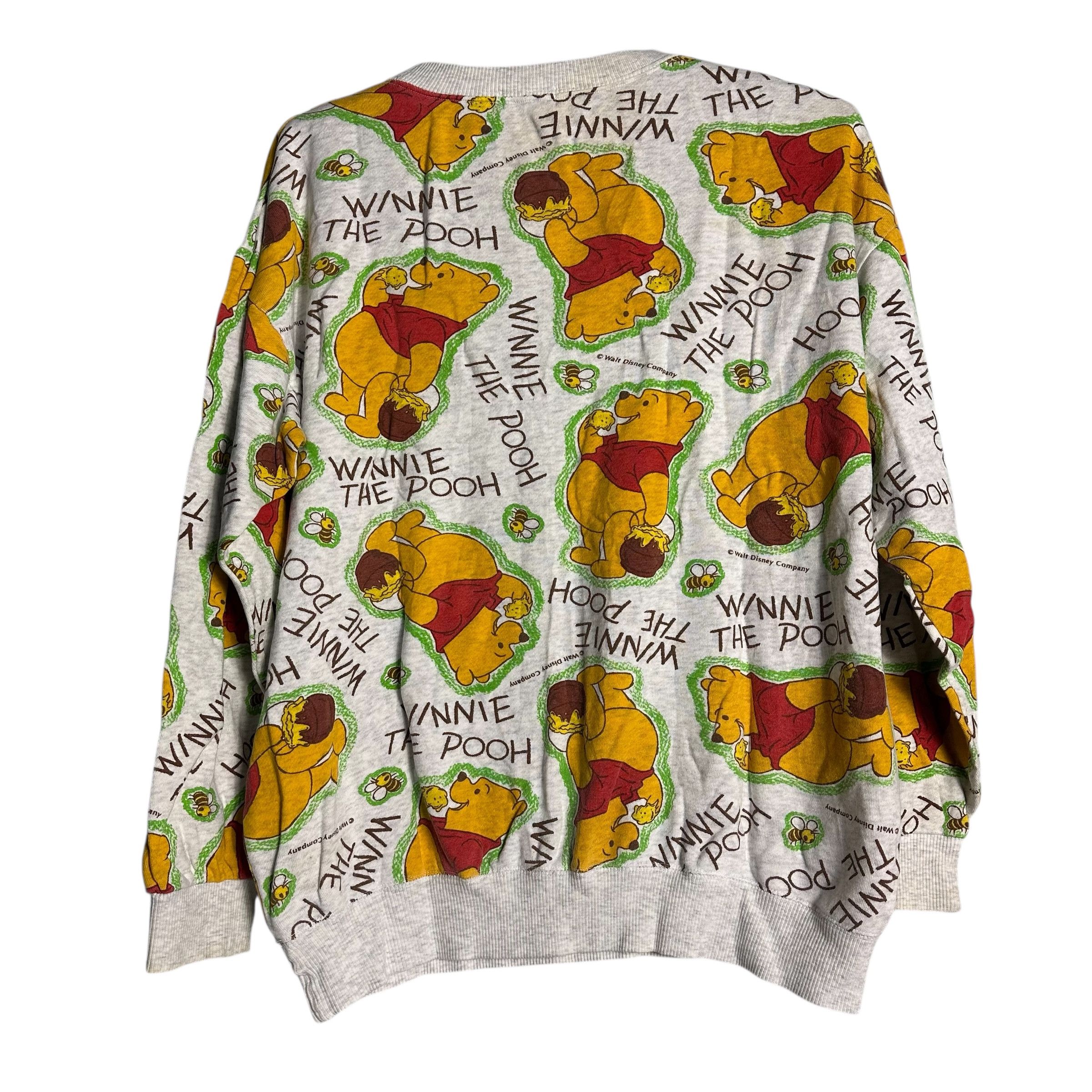 Disney 🔥RARE🔥Vtg Minnie The Pooh Walt Disney All Print Sweatshirt Size US L / EU 52-54 / 3 - 4 Thumbnail