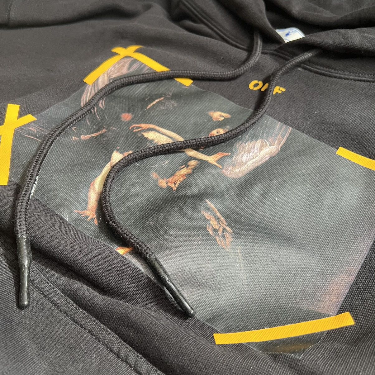 Off-White Off-White cross virgil carravaggio hooded sweatshirt hoodie Size US S / EU 44-46 / 1 - 4 Thumbnail