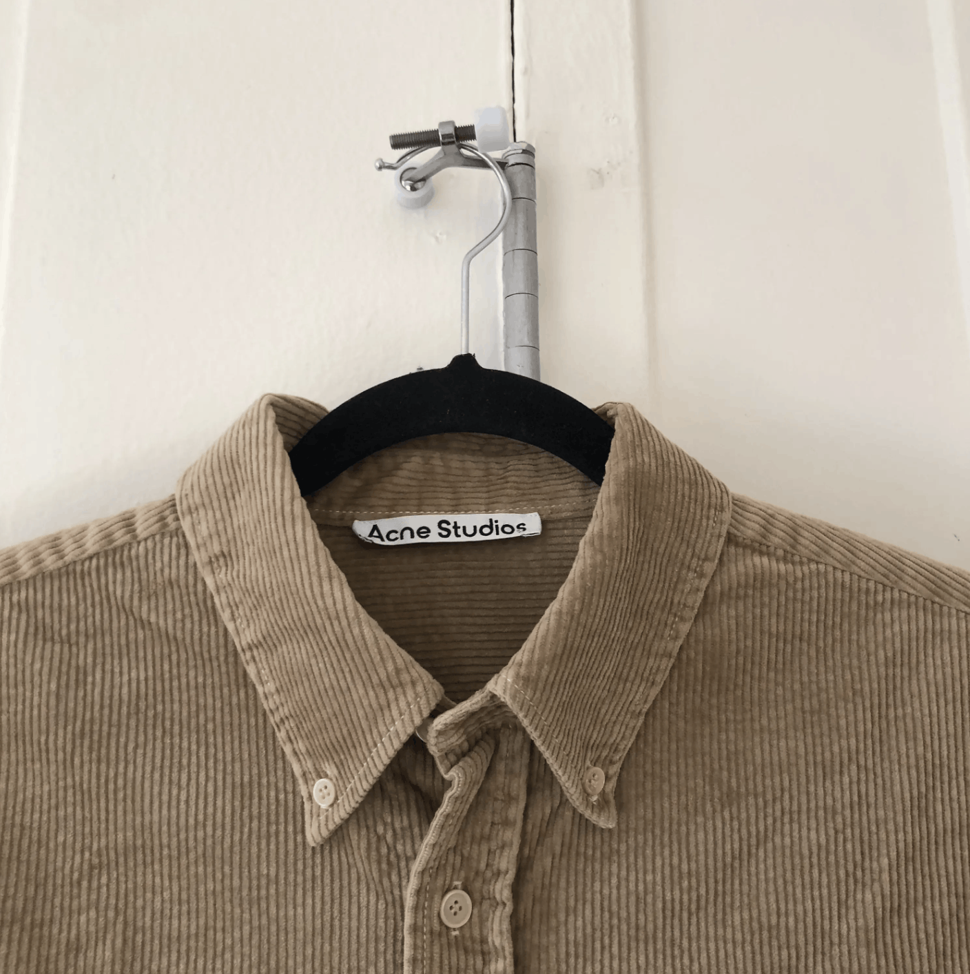 Acne Studios Acne Studios Corduroy Overshirt Size US XL / EU 56 / 4 - 2 Thumbnail