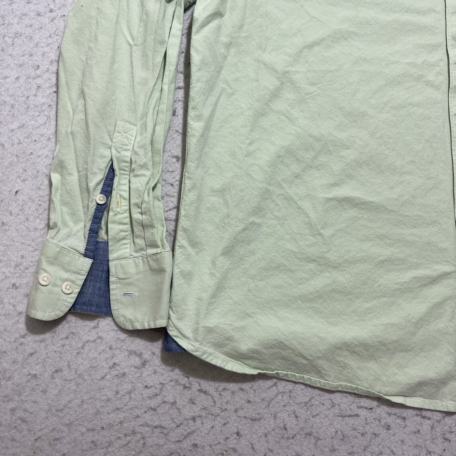 Tommy Bahama Tommy Bahama Button Down Pocket Dress Shirt Light Green Size US XL / EU 56 / 4 - 7 Thumbnail