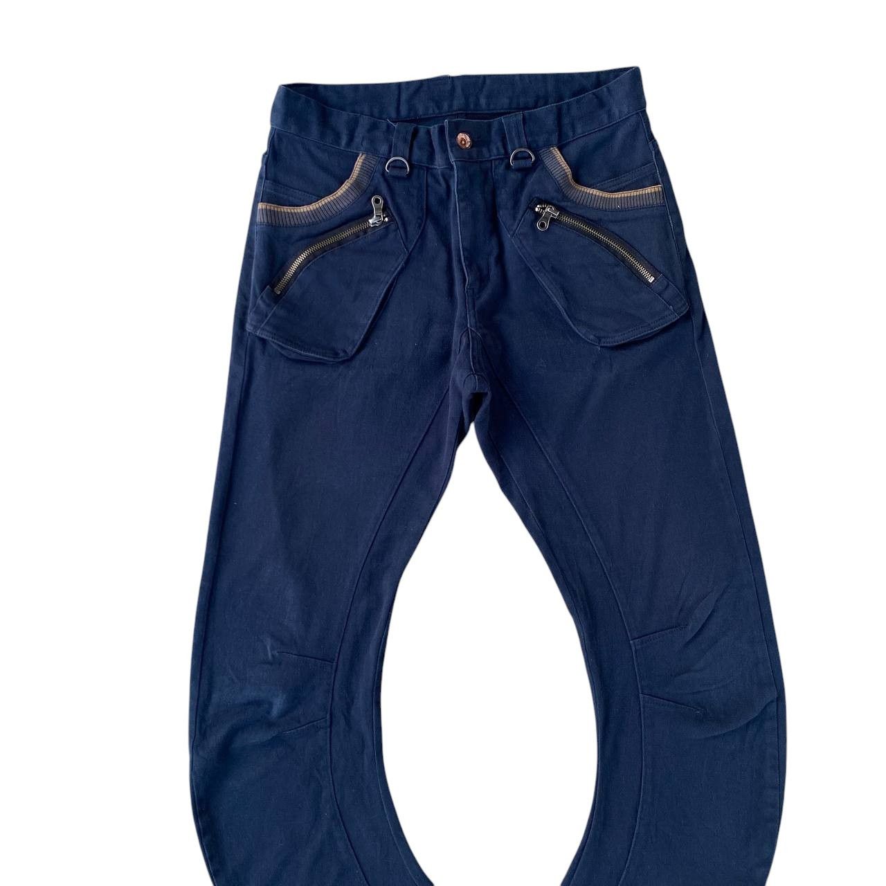 PPFM PPFM CURVED LEG BULL HORN PRISONER CARGO PANT Size US 31 - 8 Thumbnail