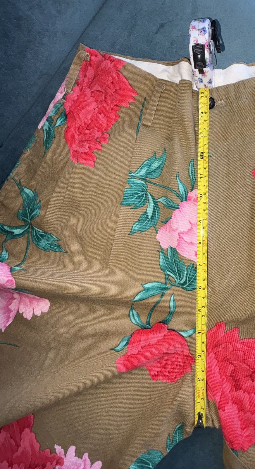 Yohji Yamamoto Deadstock -Archival Yohji Yamamoto 1996 SS Peony Chinos Size US 32 / EU 48 - 9 Thumbnail