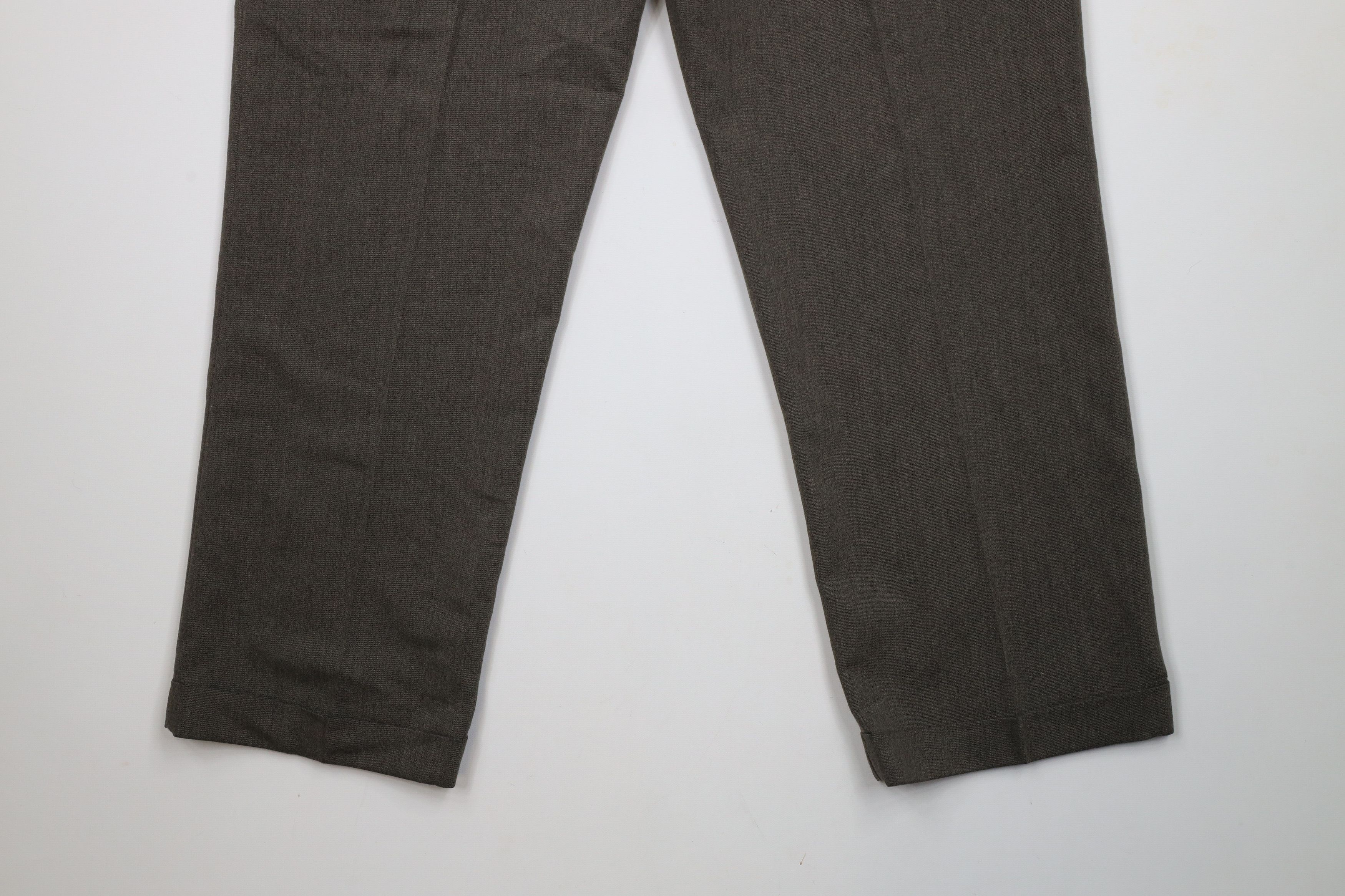 Vintage Vintage 90s Streetwear Pleated Cuffed Wide Leg Chino Pants Size US 36 / EU 52 - 14 Thumbnail