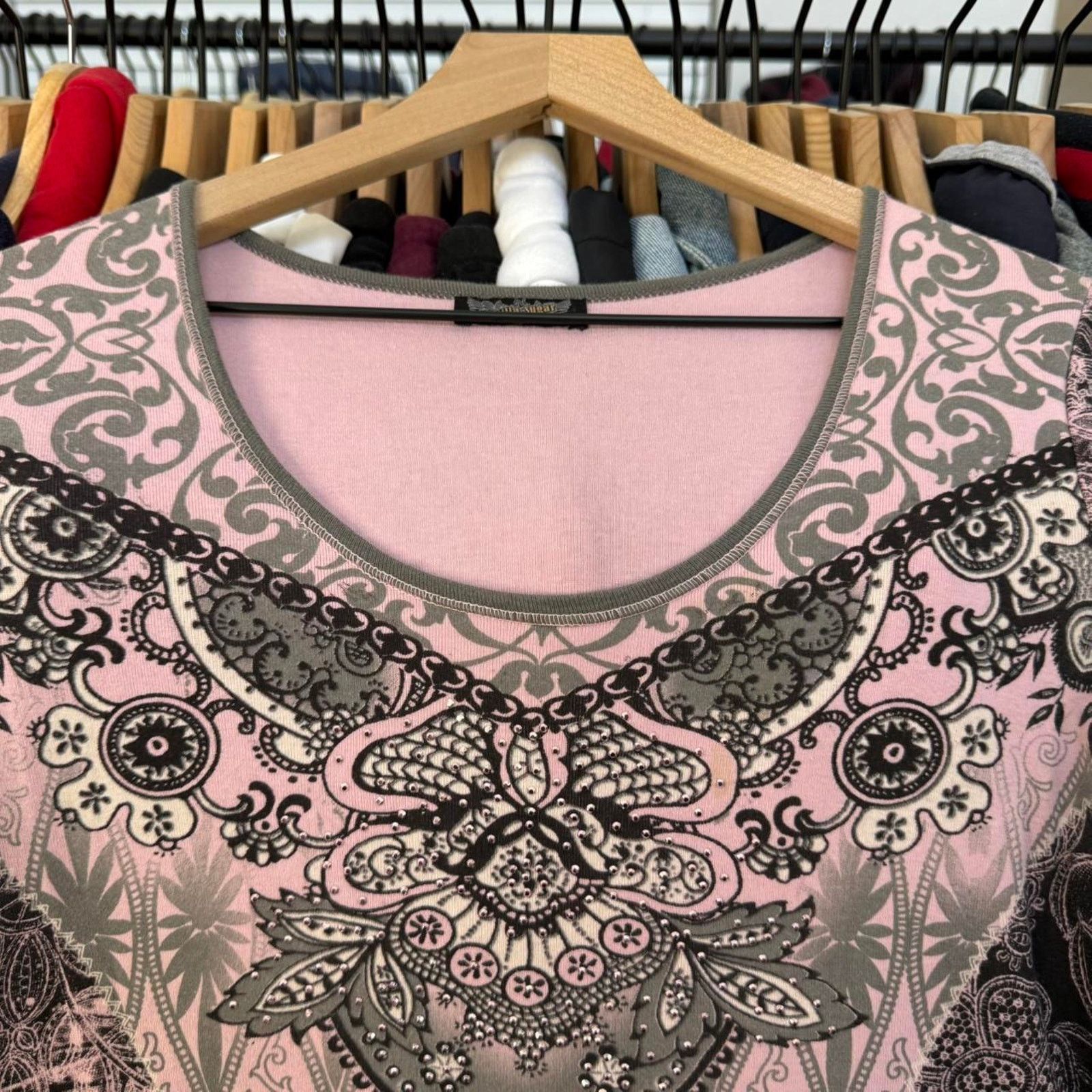 Other Vintage Y2K Women’s Vanilla Sugar Top Pink Size M / US 6-8 / IT 42-44 - 2 Thumbnail