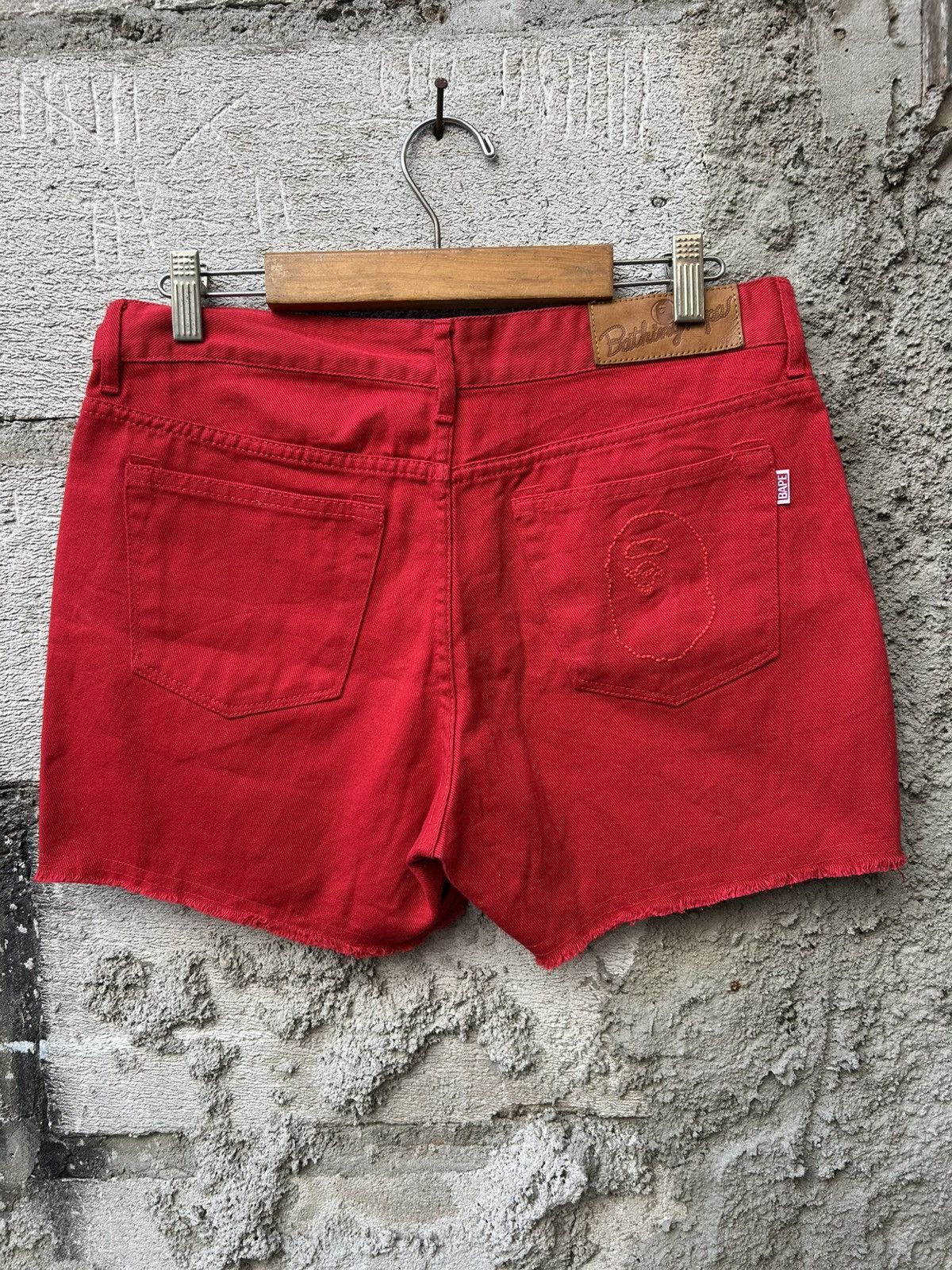 Bape Bape A Bathing Ape Denim Short Pants Size 30" / US 8 / IT 44 - 7 Thumbnail