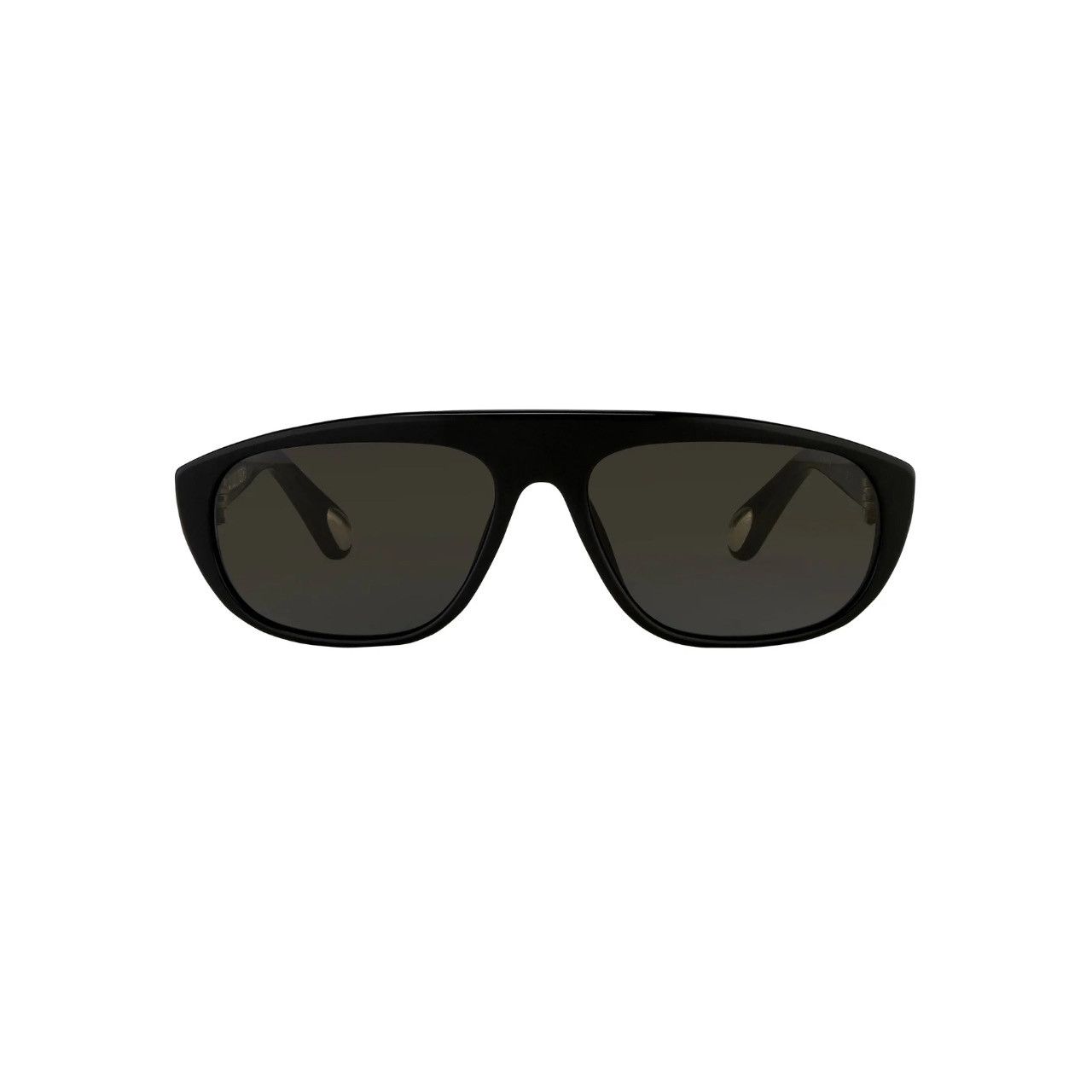 Ann Demeulemeester Ann Demeulemeester Sunglasses Flat Top Black and Grey Size ONE SIZE - 2 Thumbnail