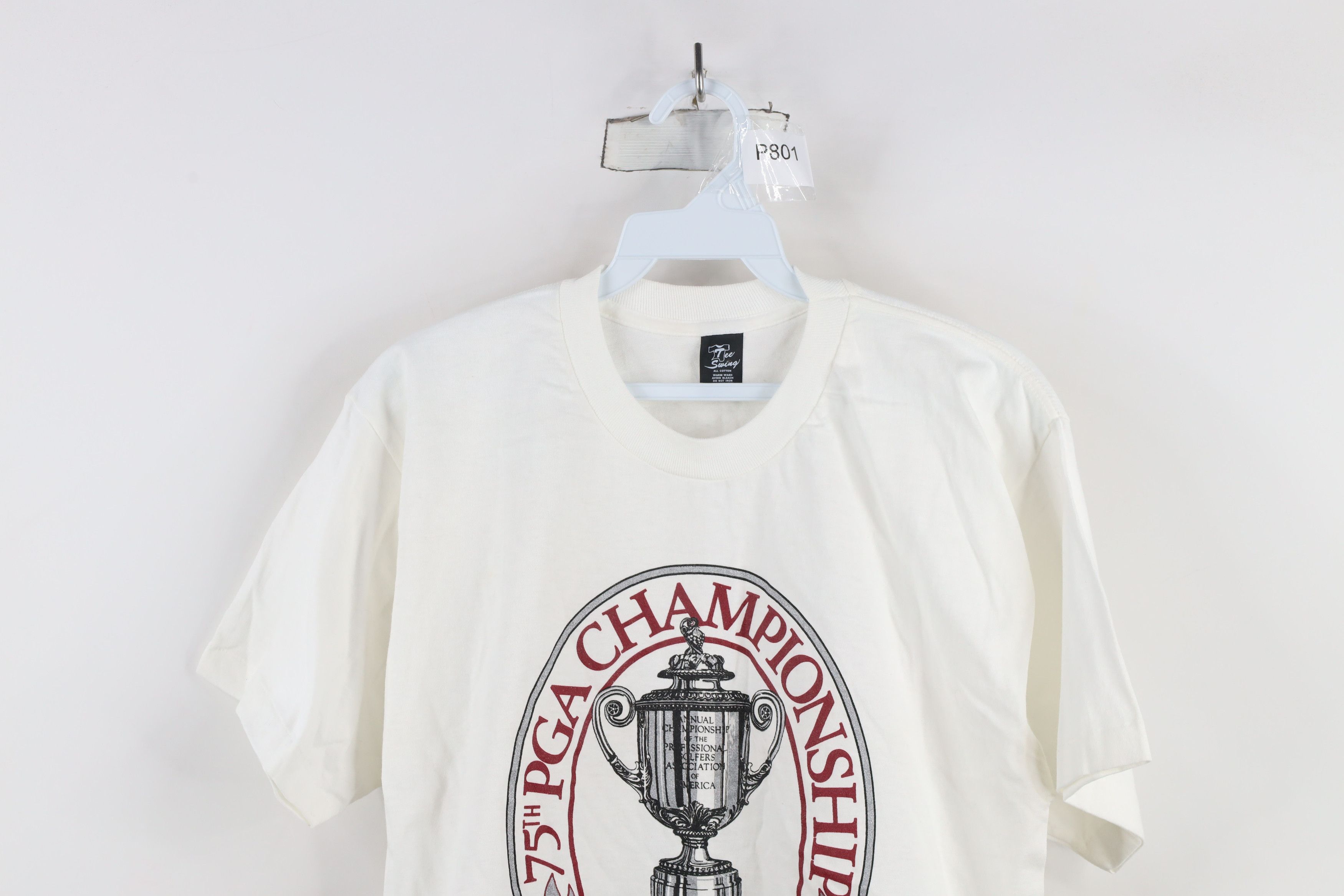Vintage Vintage 90s 75th PGA Championship Inverness Club T-Shirt USA Size US M / EU 48-50 / 2 - 2 Thumbnail