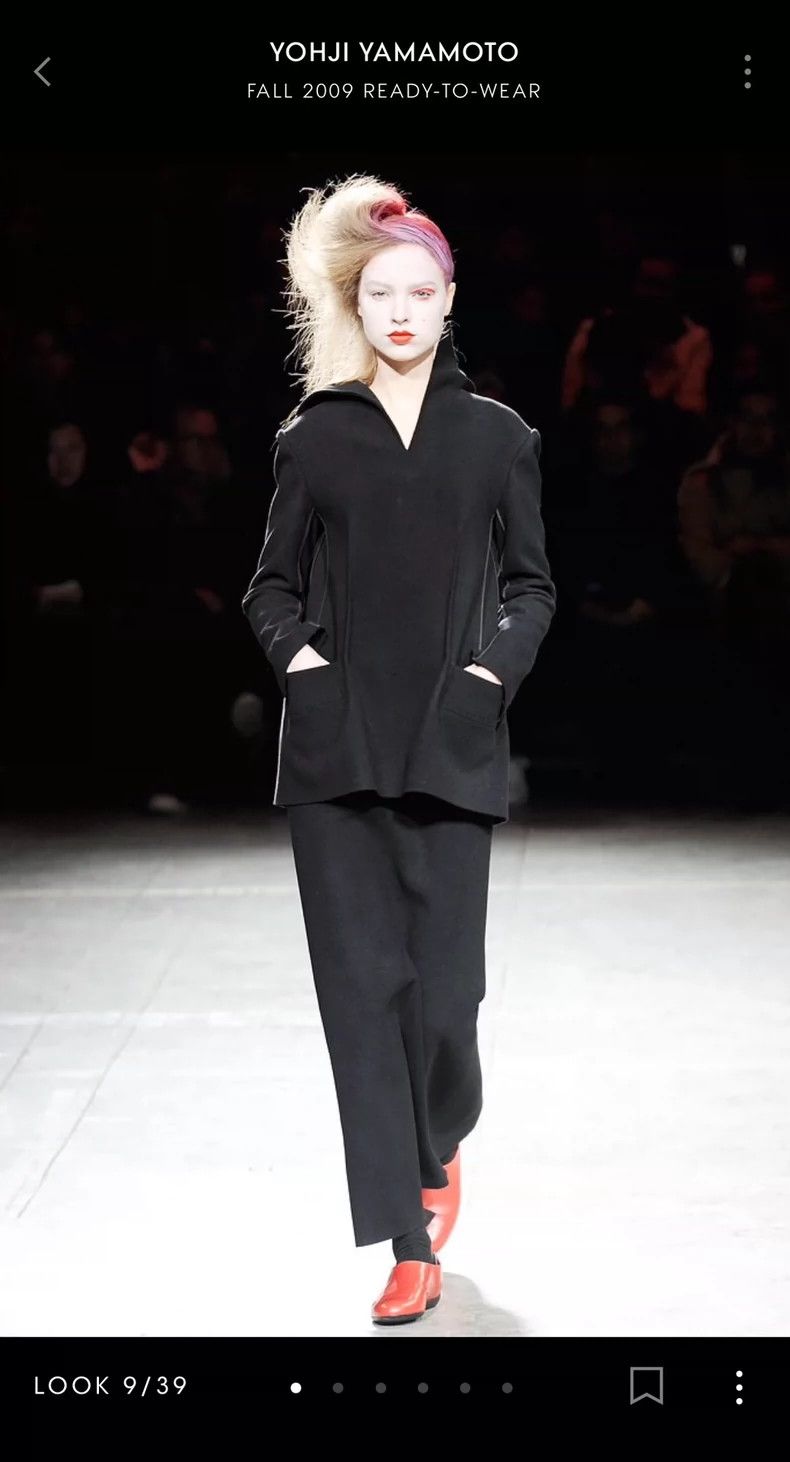 Yohji Yamamoto yohji yamamotoFall/Winter 2019 LOOK 9/39 Wool Jacket 2503-N Size US S / EU 44-46 / 1 - 1 Thumbnail