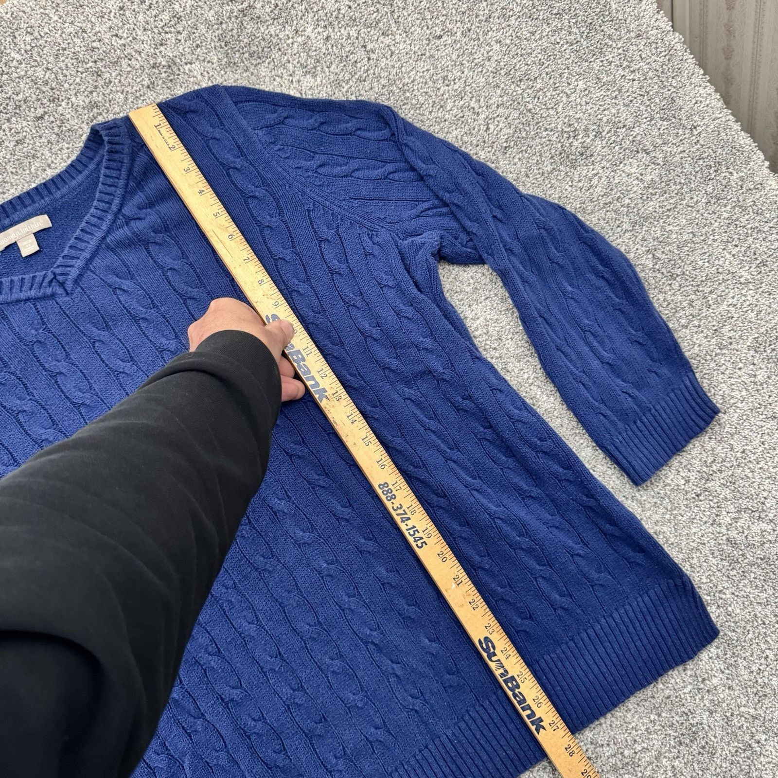 Other Woman Within Sweater Womens 2X Plus Fisherman Warm Preppy Size XXL / US 16-18 / IT 52-54 - 2 Thumbnail