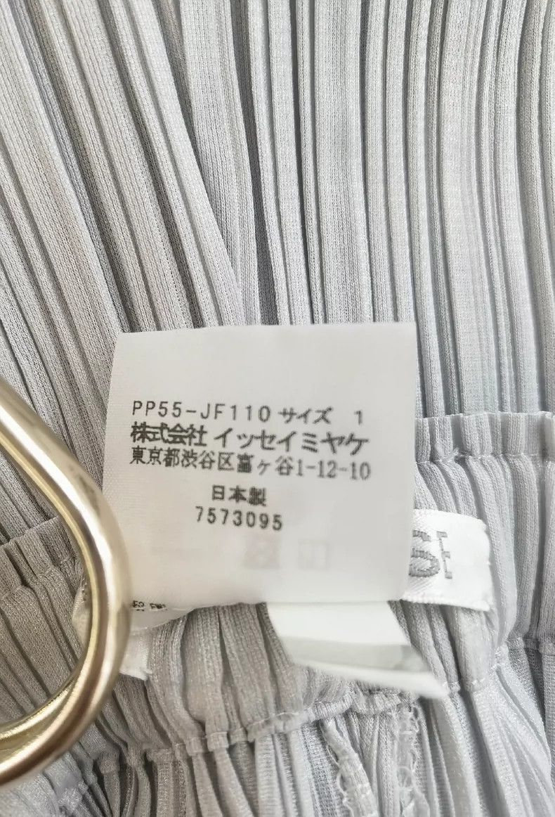 Issey Miyake Issey Miyake size:1 Light grey pleated pants Size 28" / US 6 / IT 42 - 3 Thumbnail