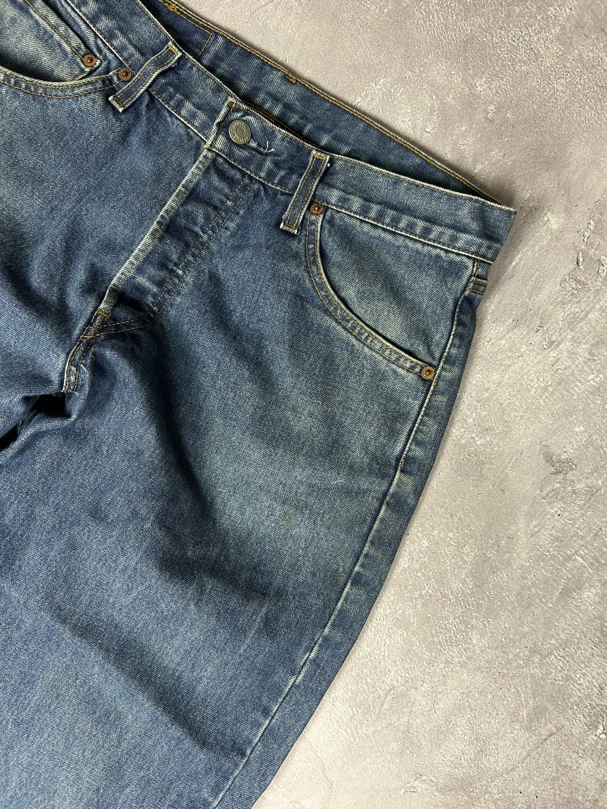 Levi's × Levi's Vintage Clothing × Vintage y2k Levis 522 Red Tab Jeans Vintage sz 29x32 90s RARE Size US 29 - 4 Thumbnail