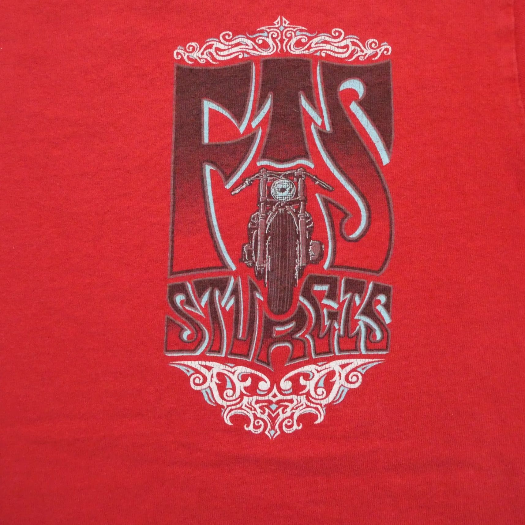Vintage Sturgis T Shirt Adult Small Red Full Throttle Saloon Biker Motorcycle Y2K Shirt Mens Red Small Graphic Print 90s Size US S / EU 44-46 / 1 - 3 Thumbnail