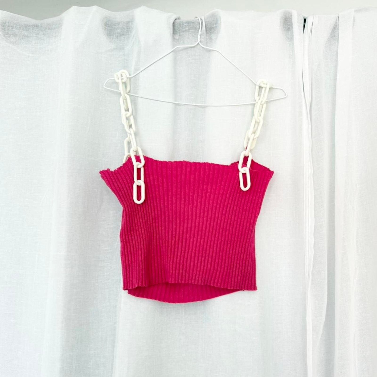 Other y2k upcycled beaded chain strap tank Size M / US 6-8 / IT 42-44 - 6 Thumbnail