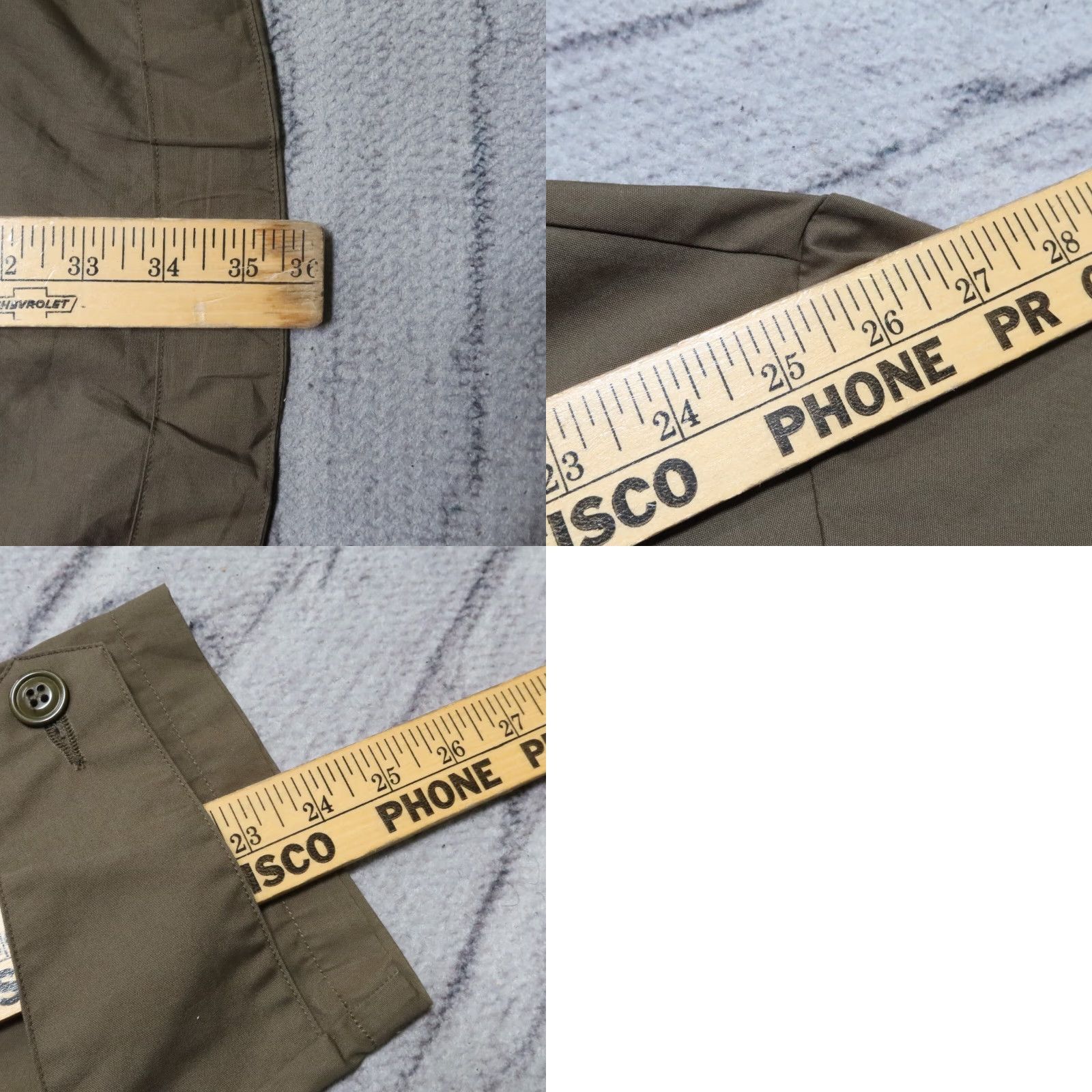 Monitaly Monitaly Mountain Parka Field Jacket Mens Size 44 Green Size US S / EU 44-46 / 1 - 9 Thumbnail