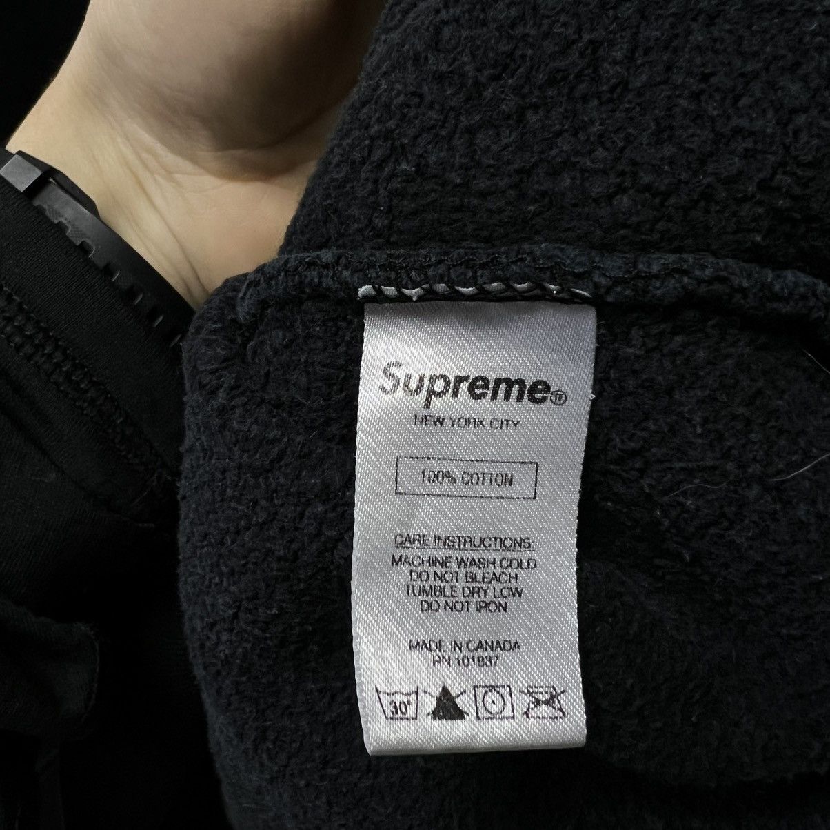 Supreme Supreme Connect Crewneck Sweatshirt Black Size US L / EU 52-54 / 3 - 15 Thumbnail