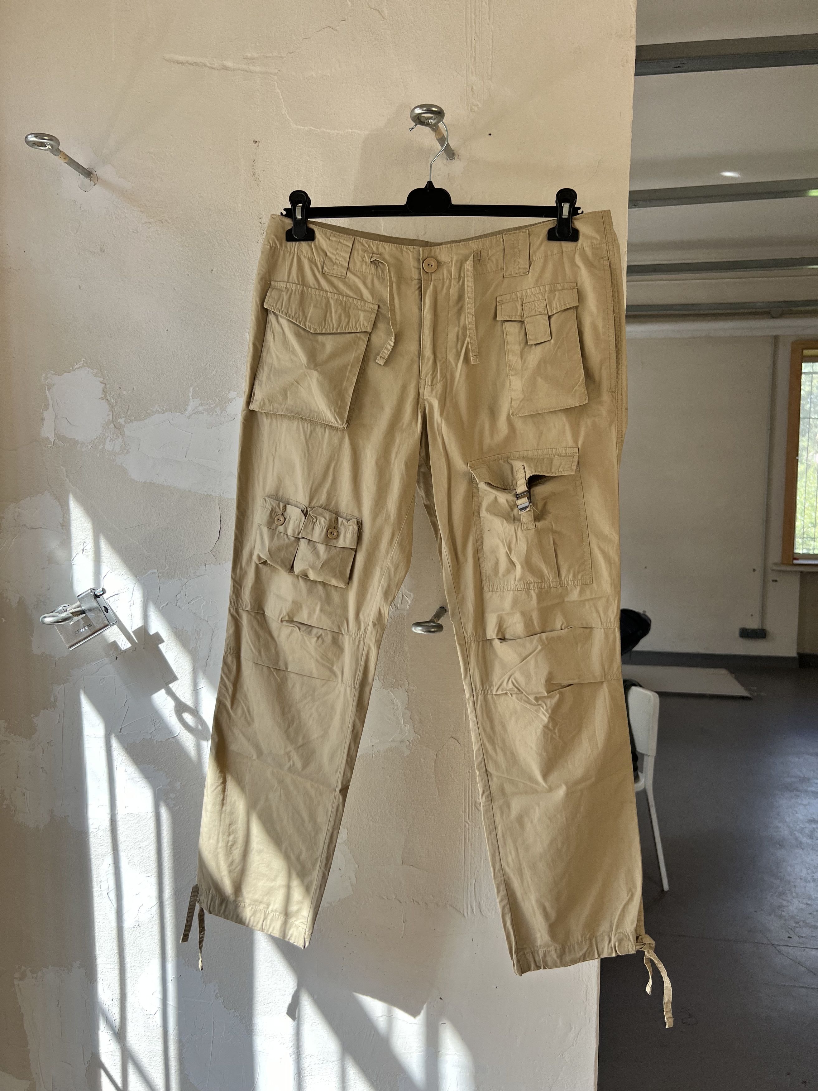 Japanese Brand No Name Vintage Multi-Pocket Cargo Pant Size US 36 / EU 52 - 1 Thumbnail