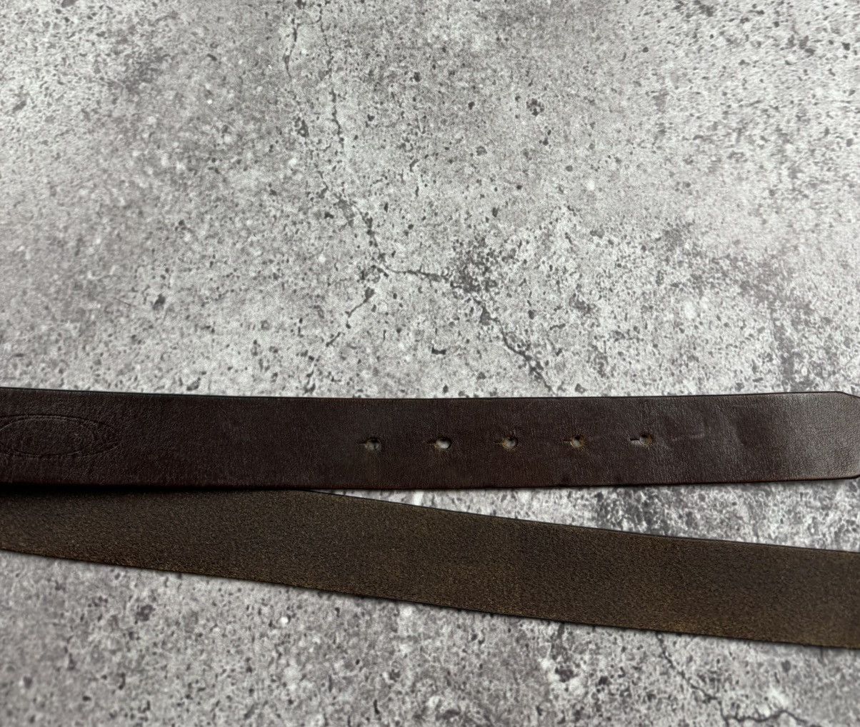 Oakley Y2K Oakley Software Leather Belt Crazy O Gorpcore Vintage Size ONE SIZE - 8 Thumbnail