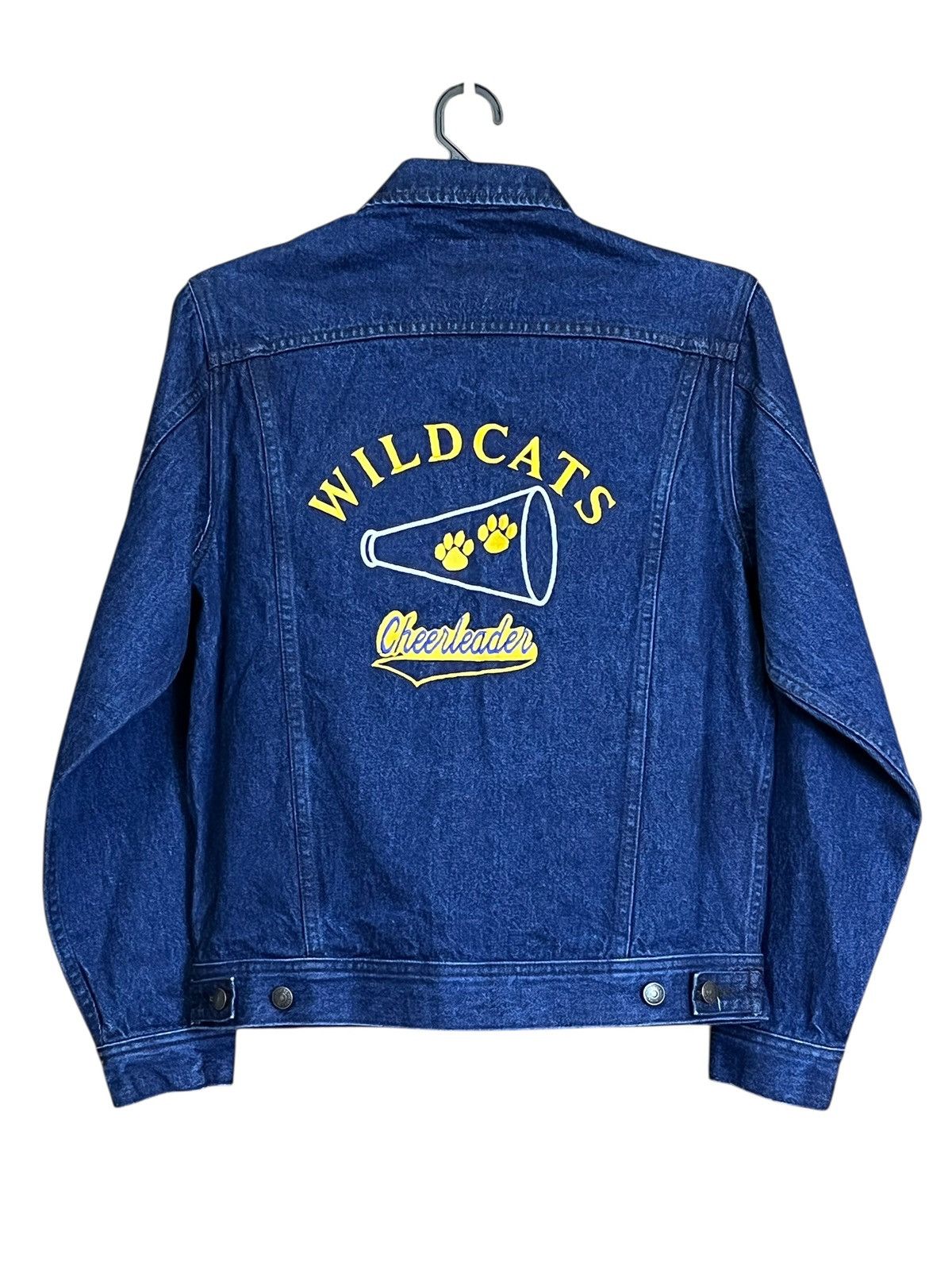 Lee Grail🔥Vintage 90s LEE wildcats Chelsea trucker denim jackets Size US S / EU 44-46 / 1 - 3 Thumbnail
