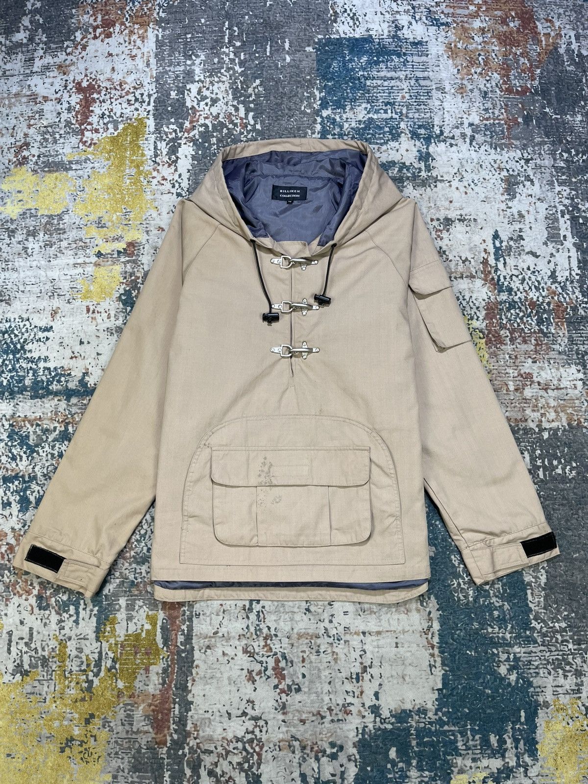 Vintage Billiken Collection Toggle Closure Anorak Pullover Size US S / EU 44-46 / 1 - 2 Thumbnail