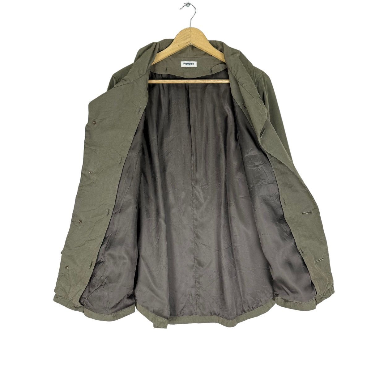 Issey Miyake ❄️PLANTATION ISSEY MIYAKE SHAWL COLLAR BUTTON JACKET Size M / US 6-8 / IT 42-44 - 9 Thumbnail