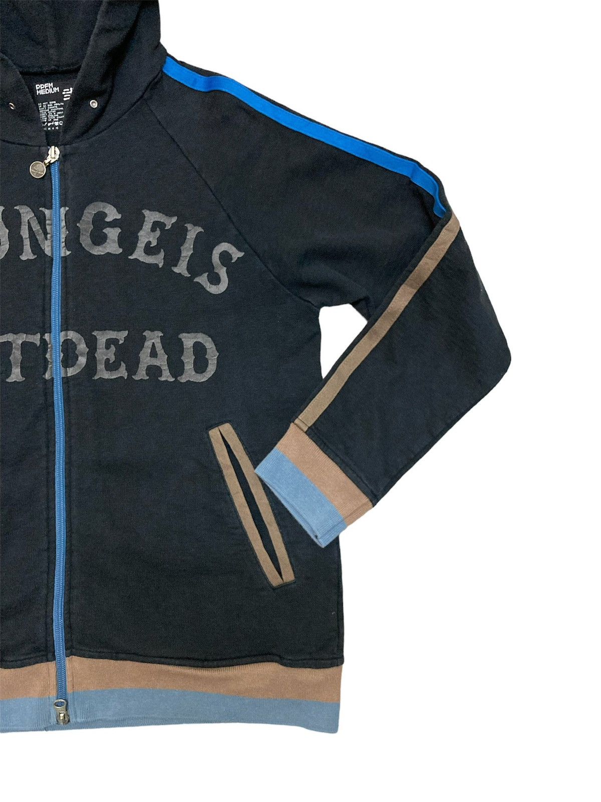 PPFM PPFM “Grunge Is Not Dead” Zipper Hoodie Size US M / EU 48-50 / 2 - 2 Thumbnail