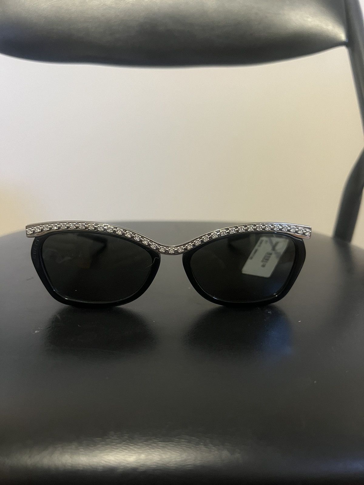 Gucci sunglasses with swarovski crystals on sale