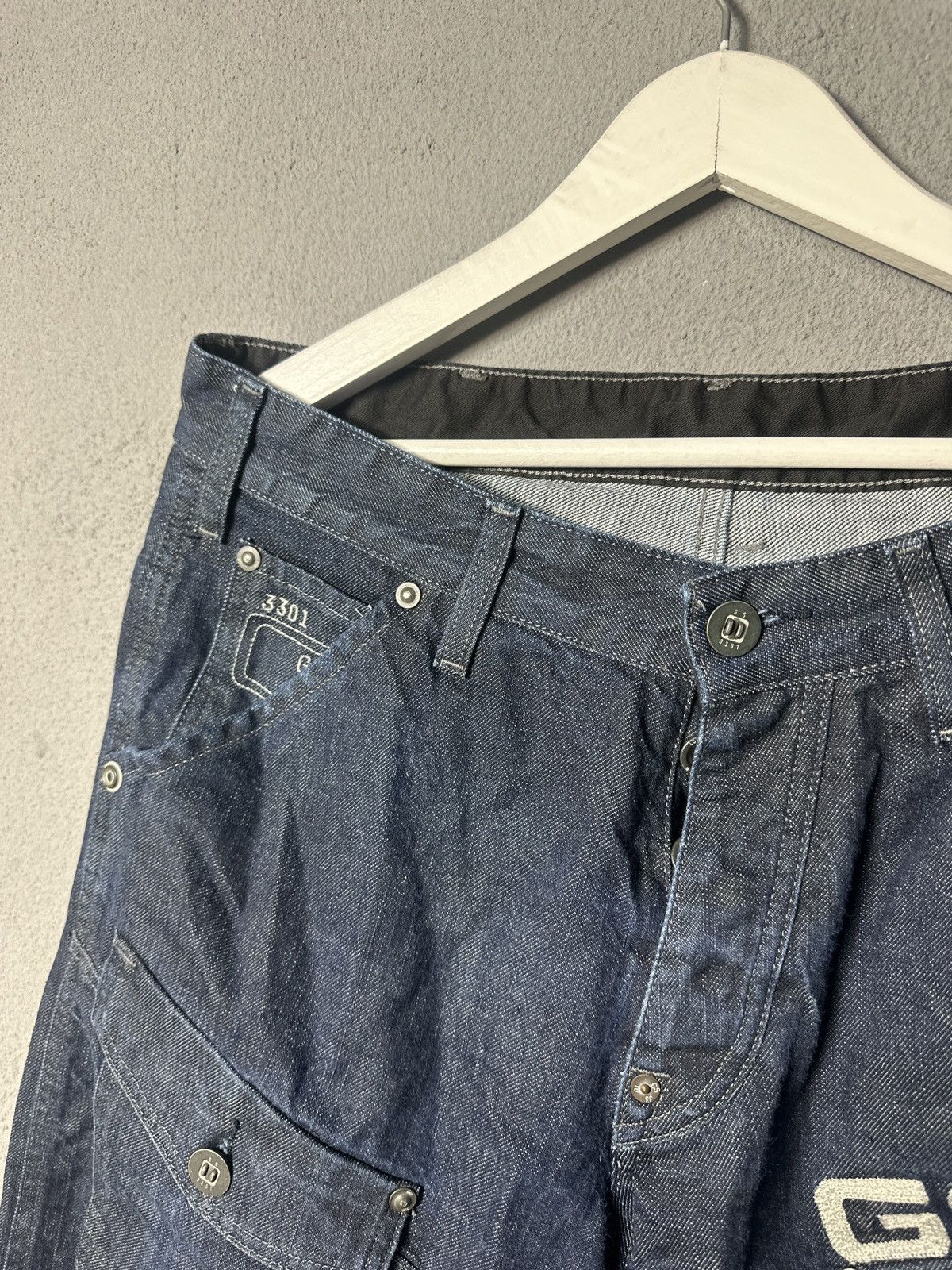 G-Star G Star Storm Elwood 5620 Loose State Embro W34/L34 Jeans Size US 34 / EU 50 - 4 Thumbnail