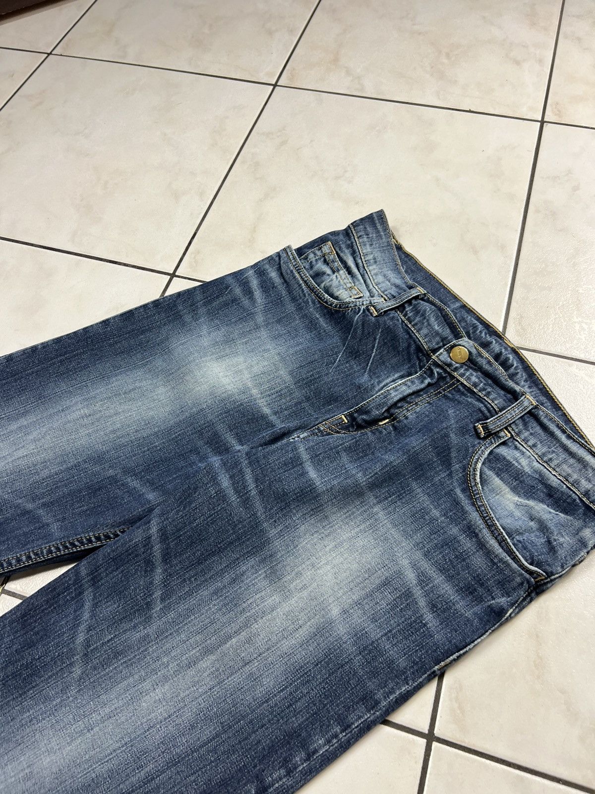 Carhartt Vintage Carhartt Sonic pant washed distressed denim jeans Size US 30 / EU 46 - 10 Thumbnail