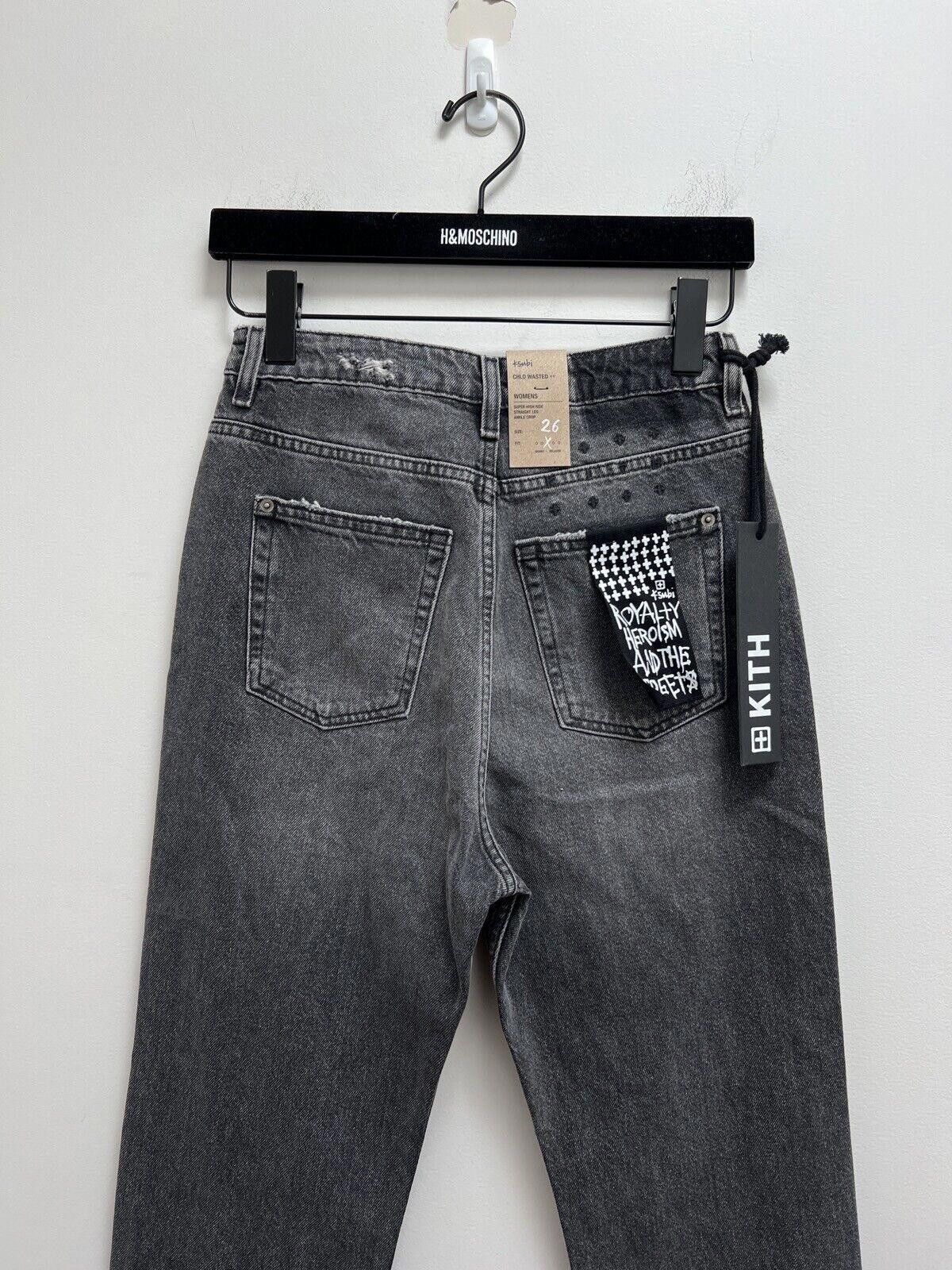 Kith new Ksubi Kith womens denim jeans 26 8 chlo wasted black Size 26" / US 2 / IT 38 - 6 Thumbnail