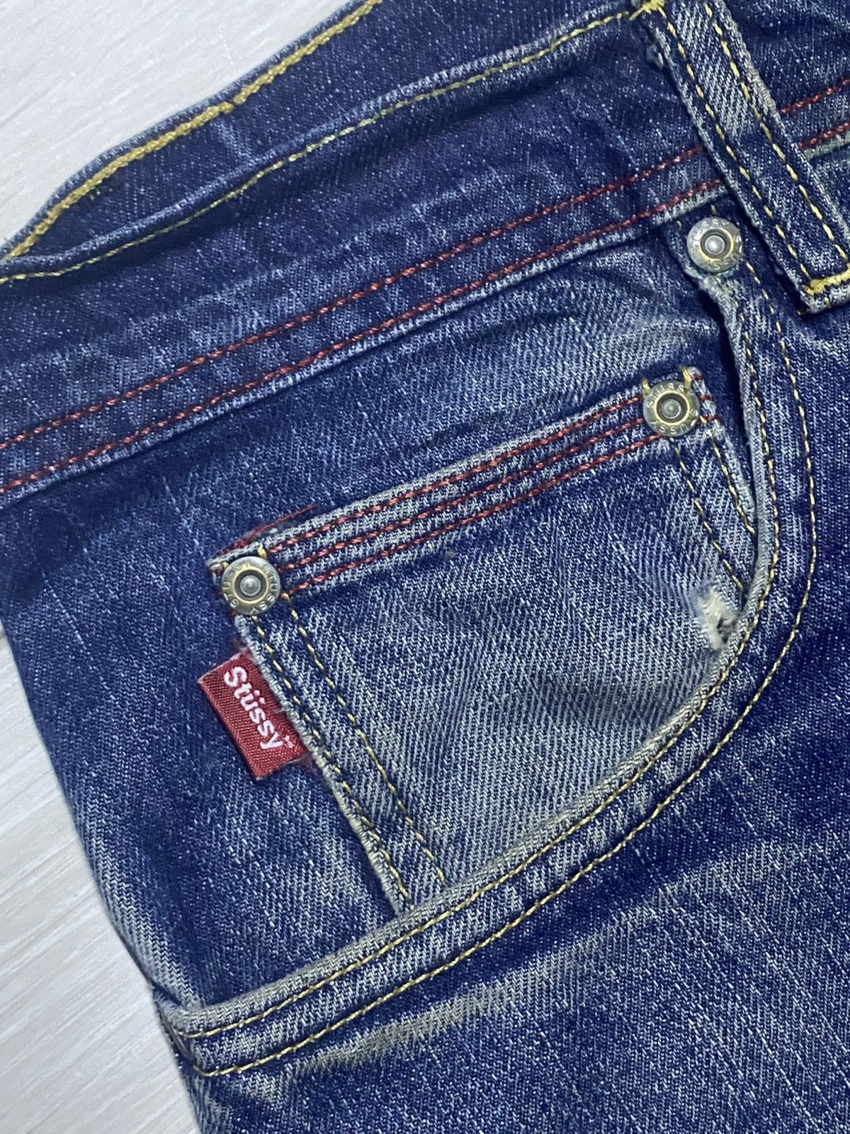 Stussy Stussy Rough & Rugged Mud Wash Baggy Jeans Size US 36 / EU 52 - 10 Thumbnail