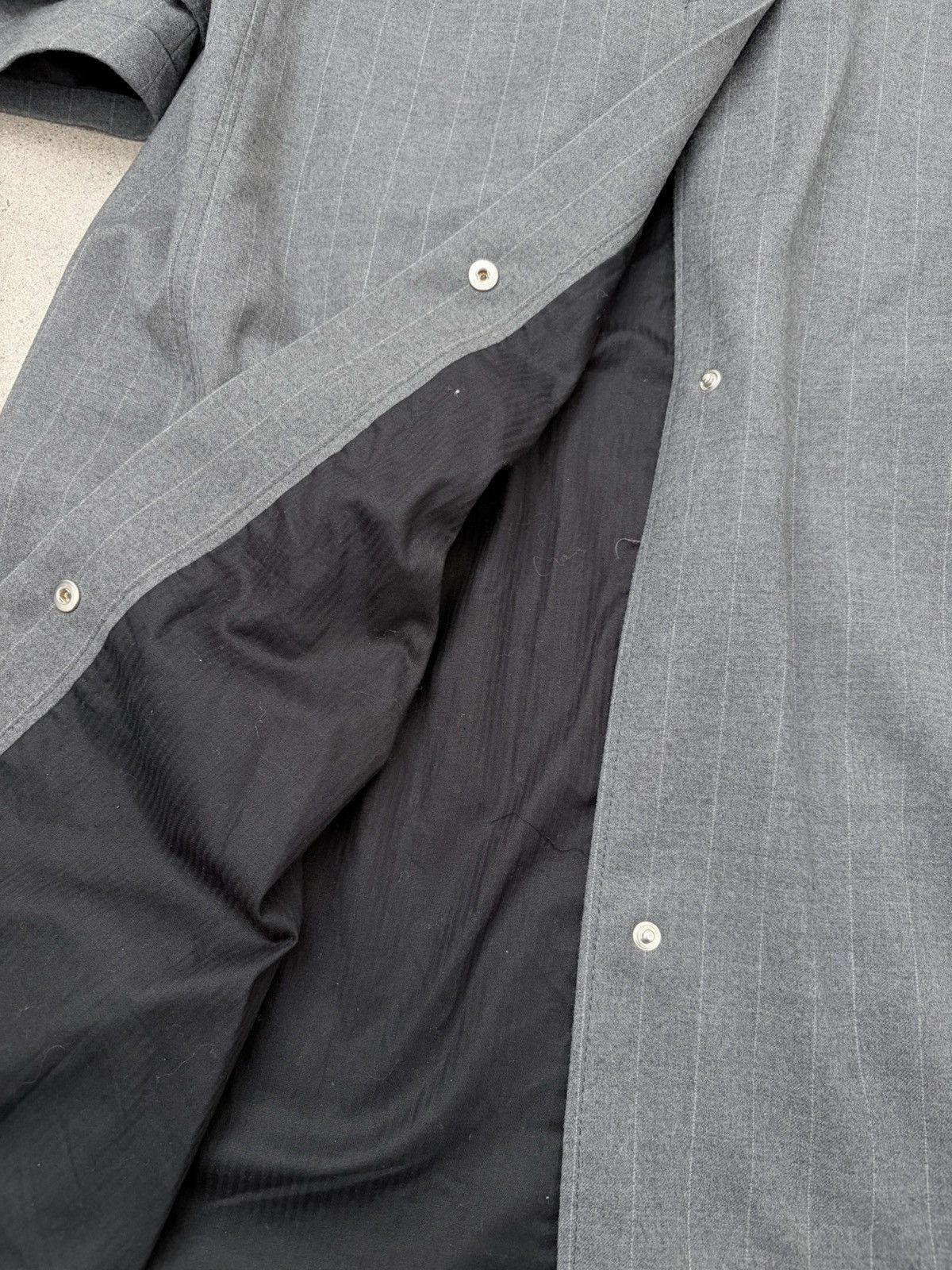 424 pinstripe trench coat Size US M / EU 48-50 / 2 - 9 Thumbnail