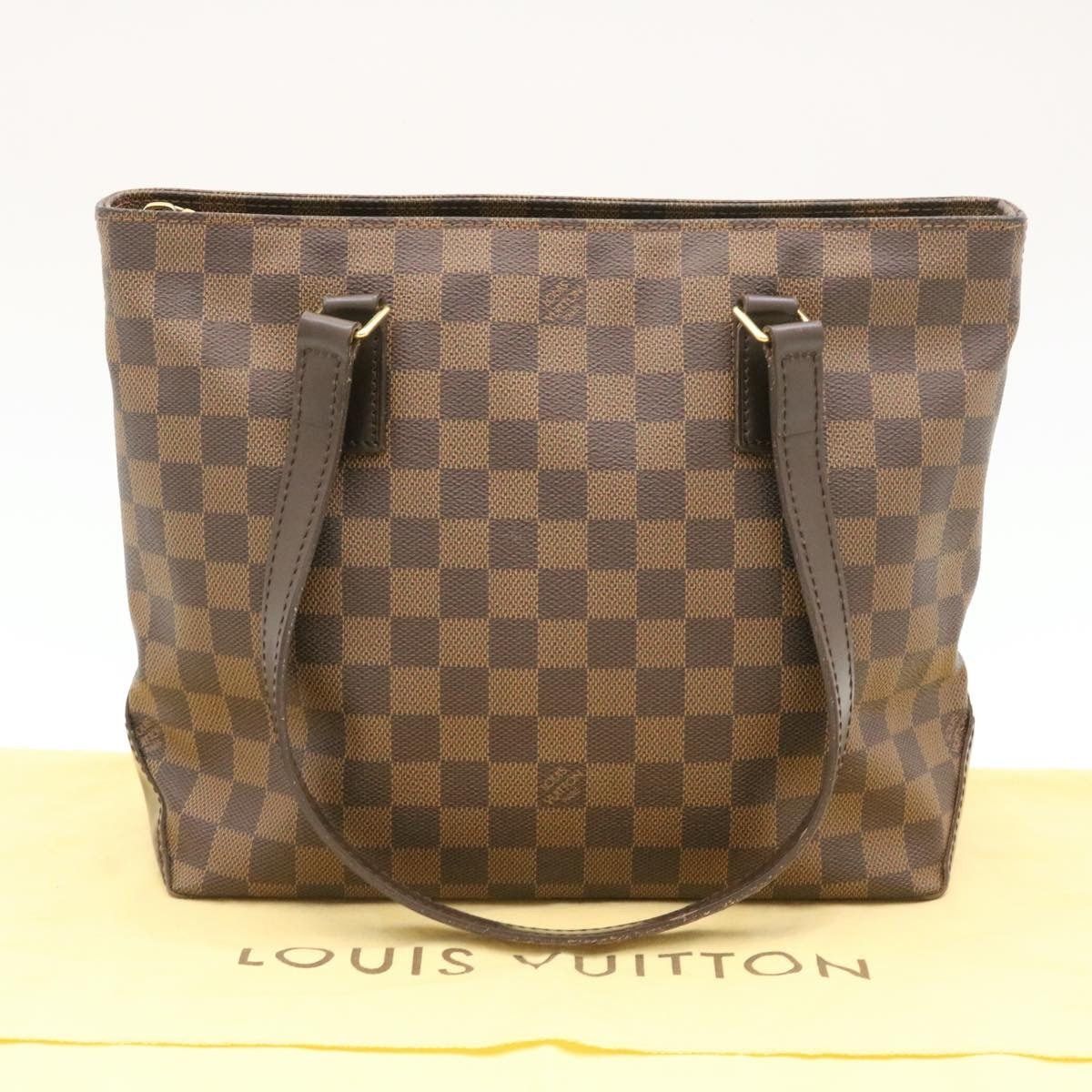 Louis Vuitton LOUIS VUITTON Damier Ebene Cabas Piano Tote Bag N51187 Size ONE SIZE - 12 Thumbnail