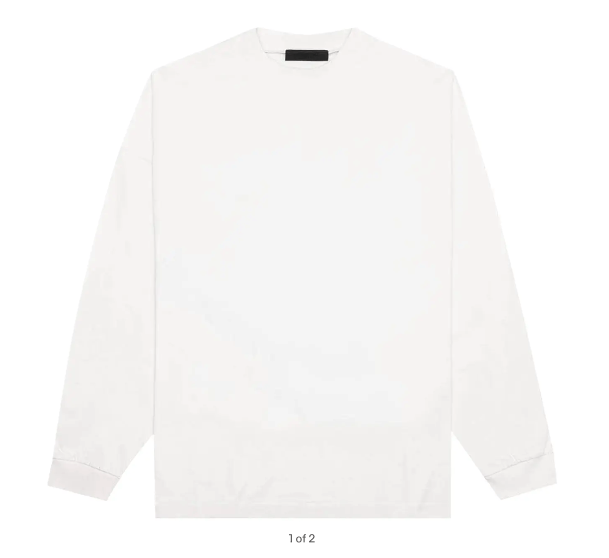 Fear of God Fear of God Essentials L/S Tee - Cloud Dance Size L Size US L / EU 52-54 / 3 - 1 Thumbnail