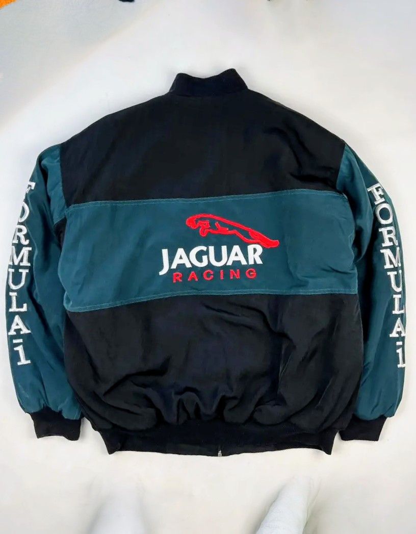 Formula 1 💥 Jaguar 💥 Formula-1 Christian Klien Racing Bomber Jacket Size US XL / EU 56 / 4 - 6 Thumbnail