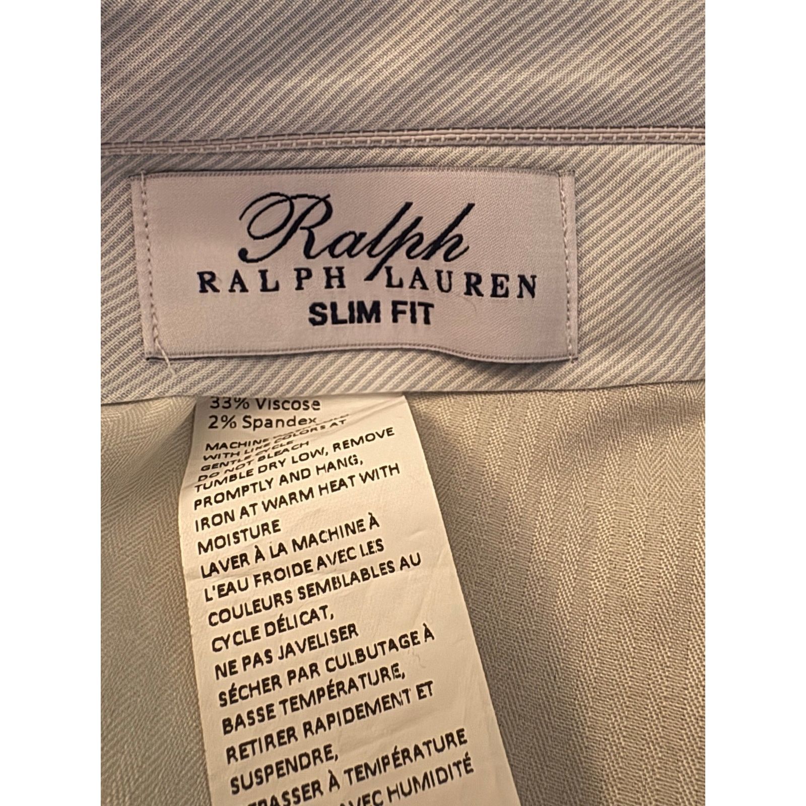 Ralph Lauren Ralph Lauren Light Blue Flat Front Pants. Size 38/30 Size US 38 / EU 54 - 7 Thumbnail