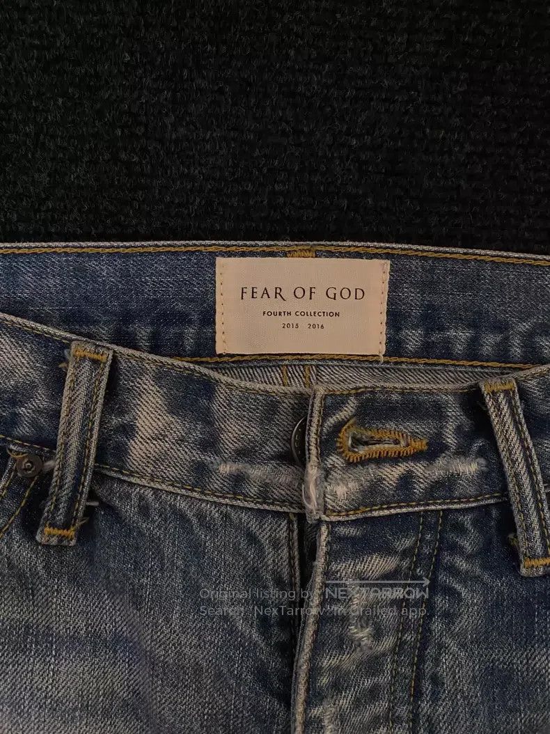 Fear of God Fear of God 4th Blue Bull second batch Size US 29 - 2 Thumbnail