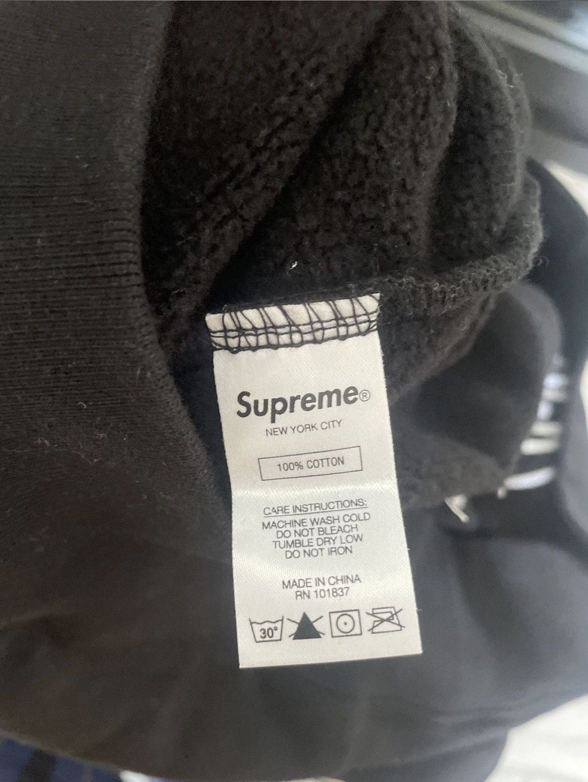 Supreme Supreme Old English Hoodie Size US M / EU 48-50 / 2 - 5 Thumbnail