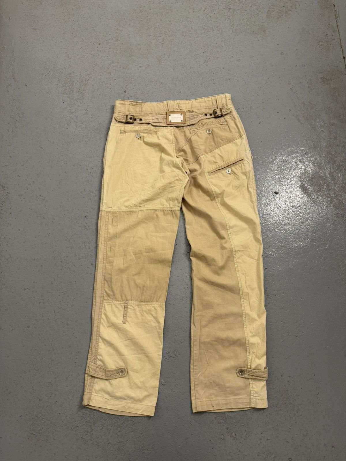 Dolce & Gabbana Dolce & Gabbana Reconstructed Cargo Multi-pocket Pants Size US 34 / EU 50 - 10 Thumbnail