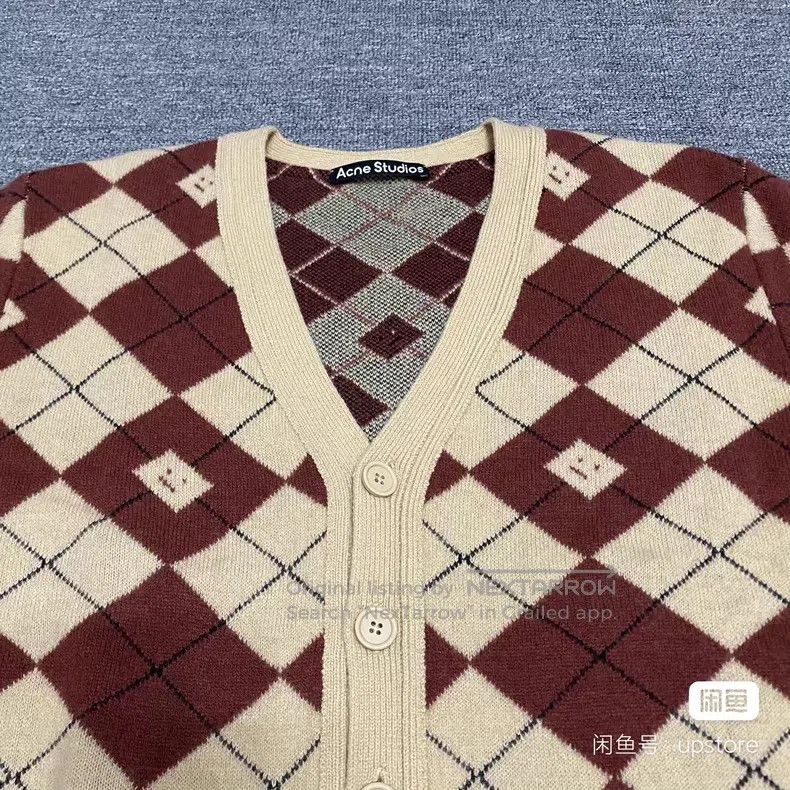 Acne Studios Acne Studios All-Over Printed Cartoon Knit Cardigan Size US XL / EU 56 / 4 - 3 Thumbnail