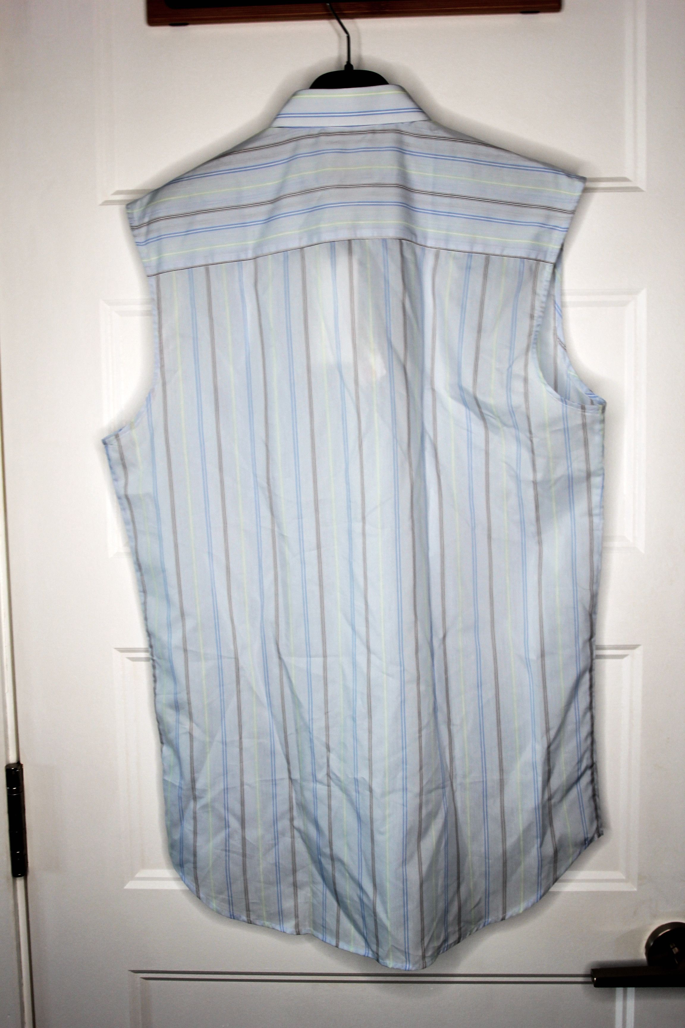 Ernest W. Baker BNWT SS23 ERNEST W. BAKER STRIPED SLEEVELESS SHIRT 46 Size US S / EU 44-46 / 1 - 3 Thumbnail
