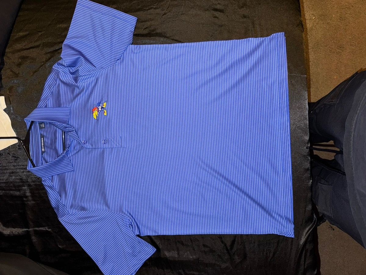 Adidas Kansas Jayhawks golf polo Size US L / EU 52-54 / 3 - 1 Thumbnail