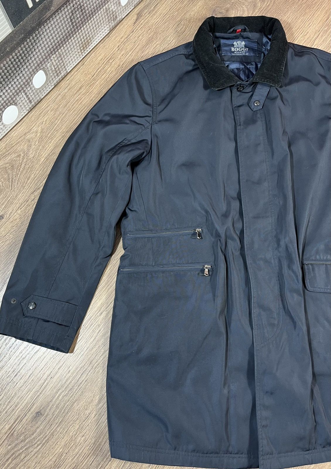 Boggi Boggi Milano Travel Wear Coat Jacket Size 54 Size US L / EU 52-54 / 3 - 2 Thumbnail