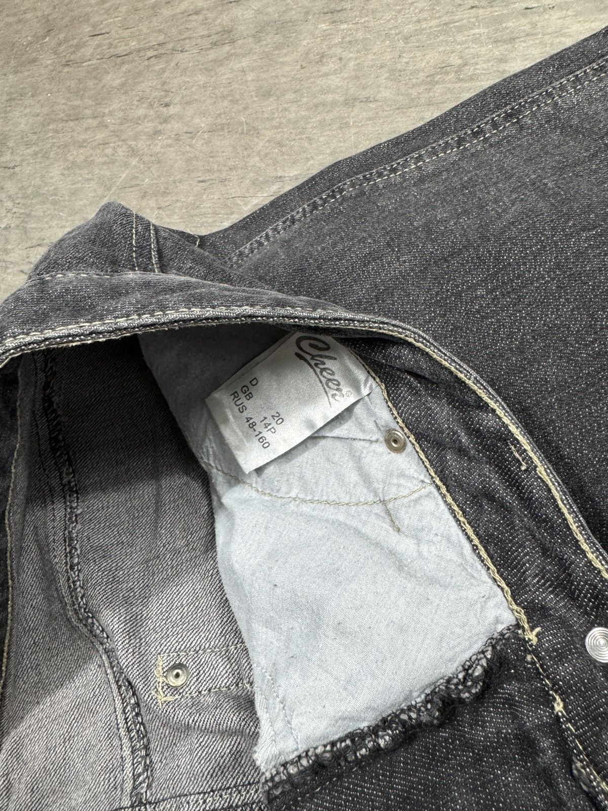 Japanese Brand × Kapital ᶠᵃⁿᶜʸᵍᵘʸ Y2K Flared Denim Boootcut Flared Jeans Cargo Pant Size US 32 / EU 48 - 4 Thumbnail