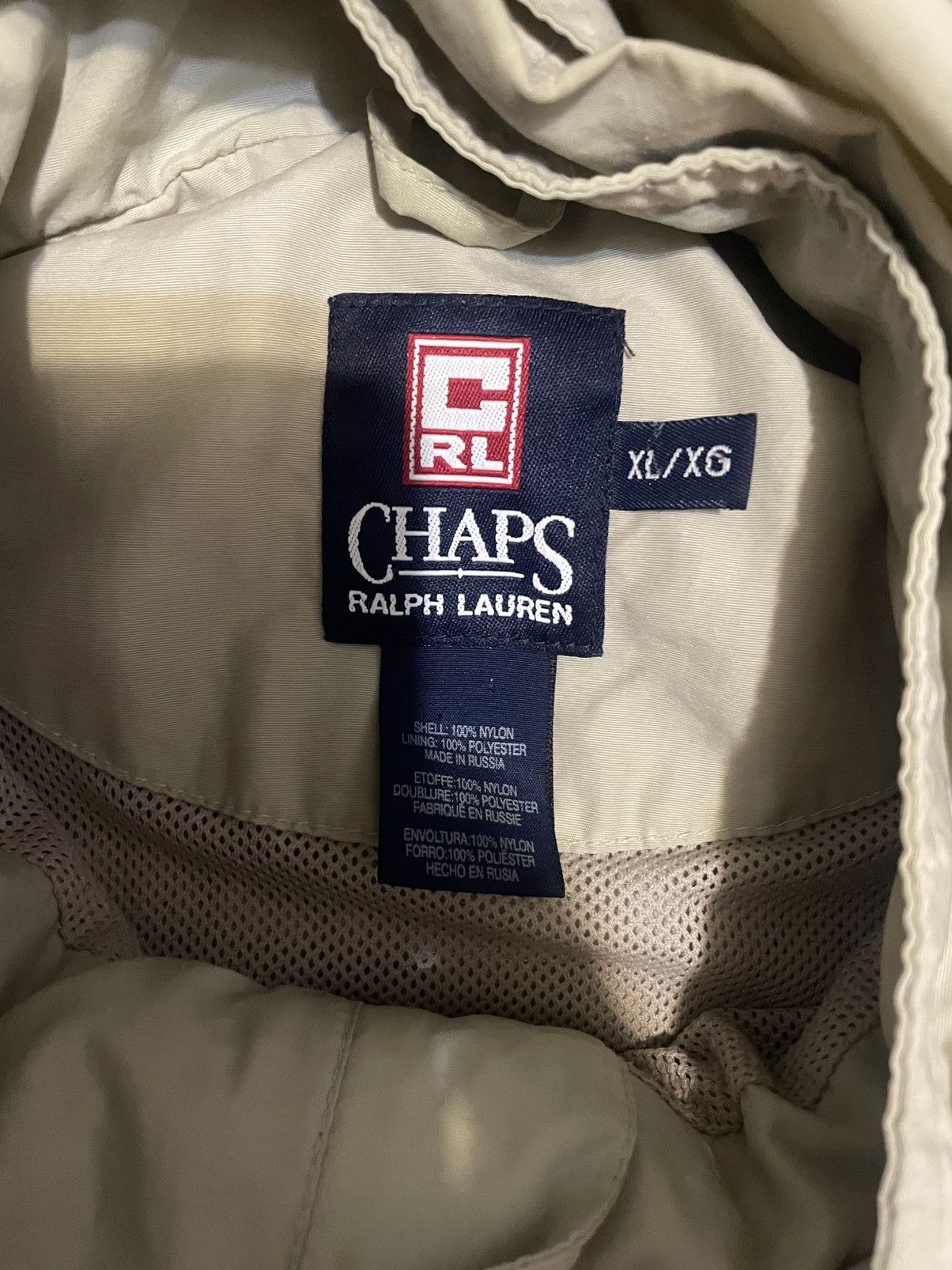 Chaps Ralph Lauren Vintage Chaps Ralph Lauren Pullover Windbreaker Size US XL / EU 56 / 4 - 2 Thumbnail