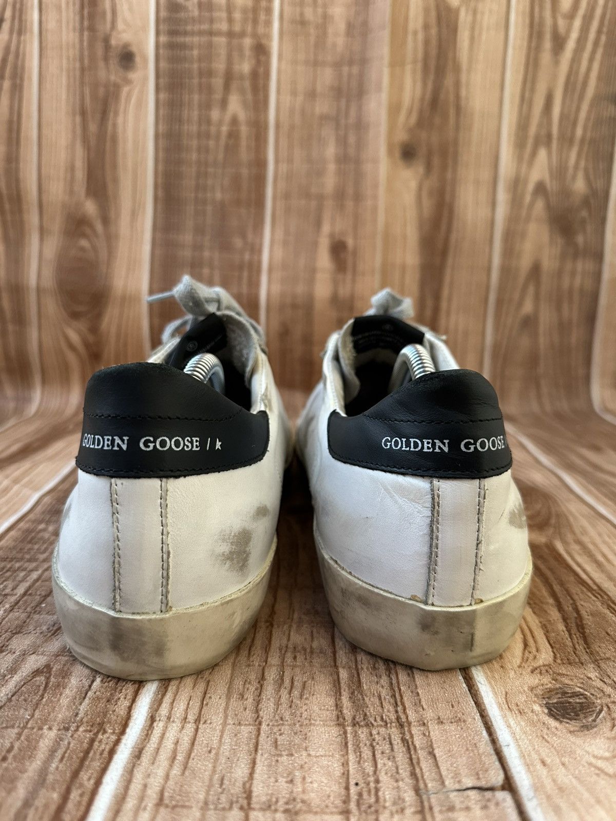 Golden Goose Golden Goose ‘Have a Golden Day’ White Leather/Suede Lowtops Size US 10 / EU 43 - 13 Thumbnail